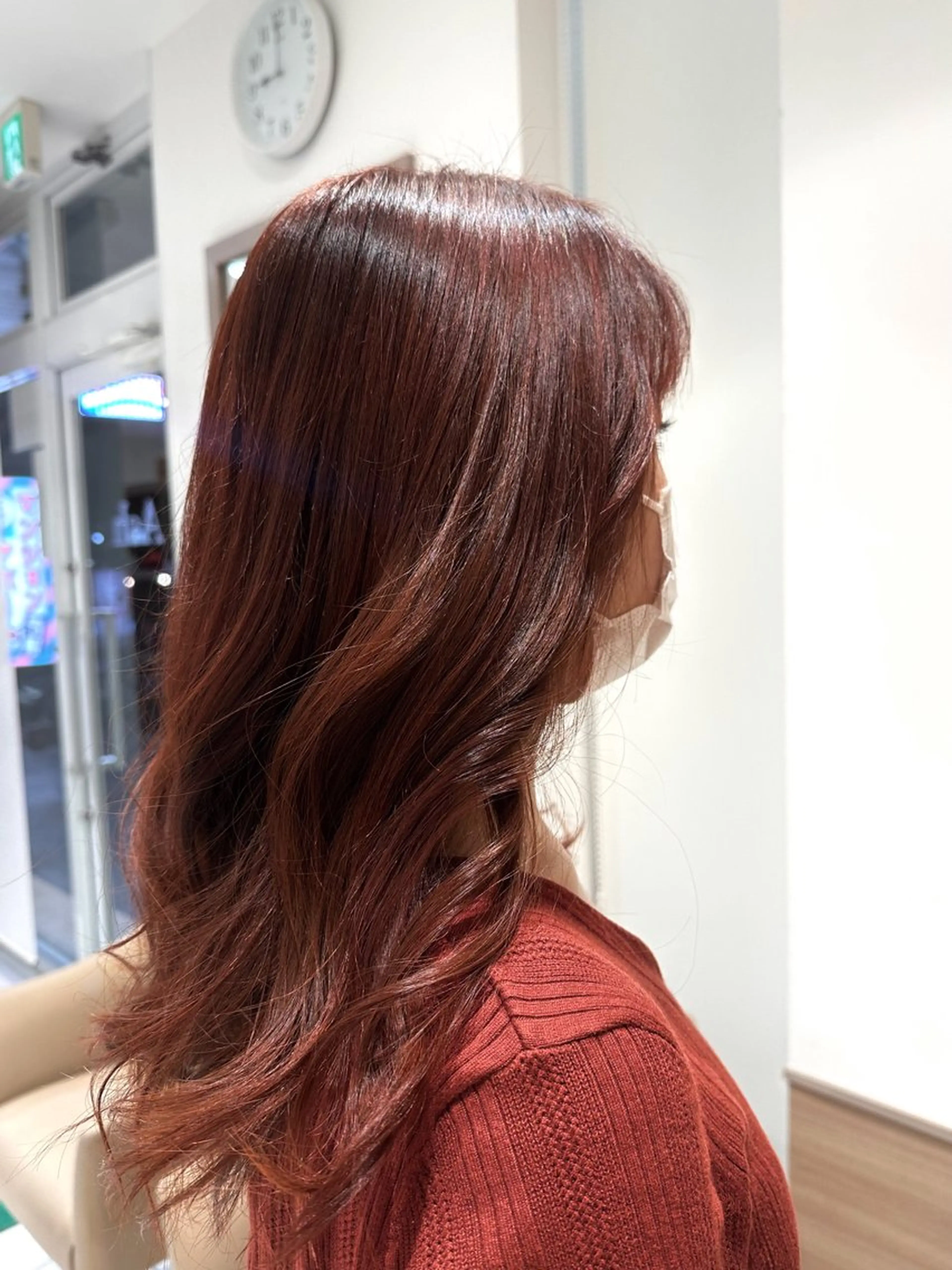 セミロング 🎀艶髪カラー🎀 Aiのヘアスタイル