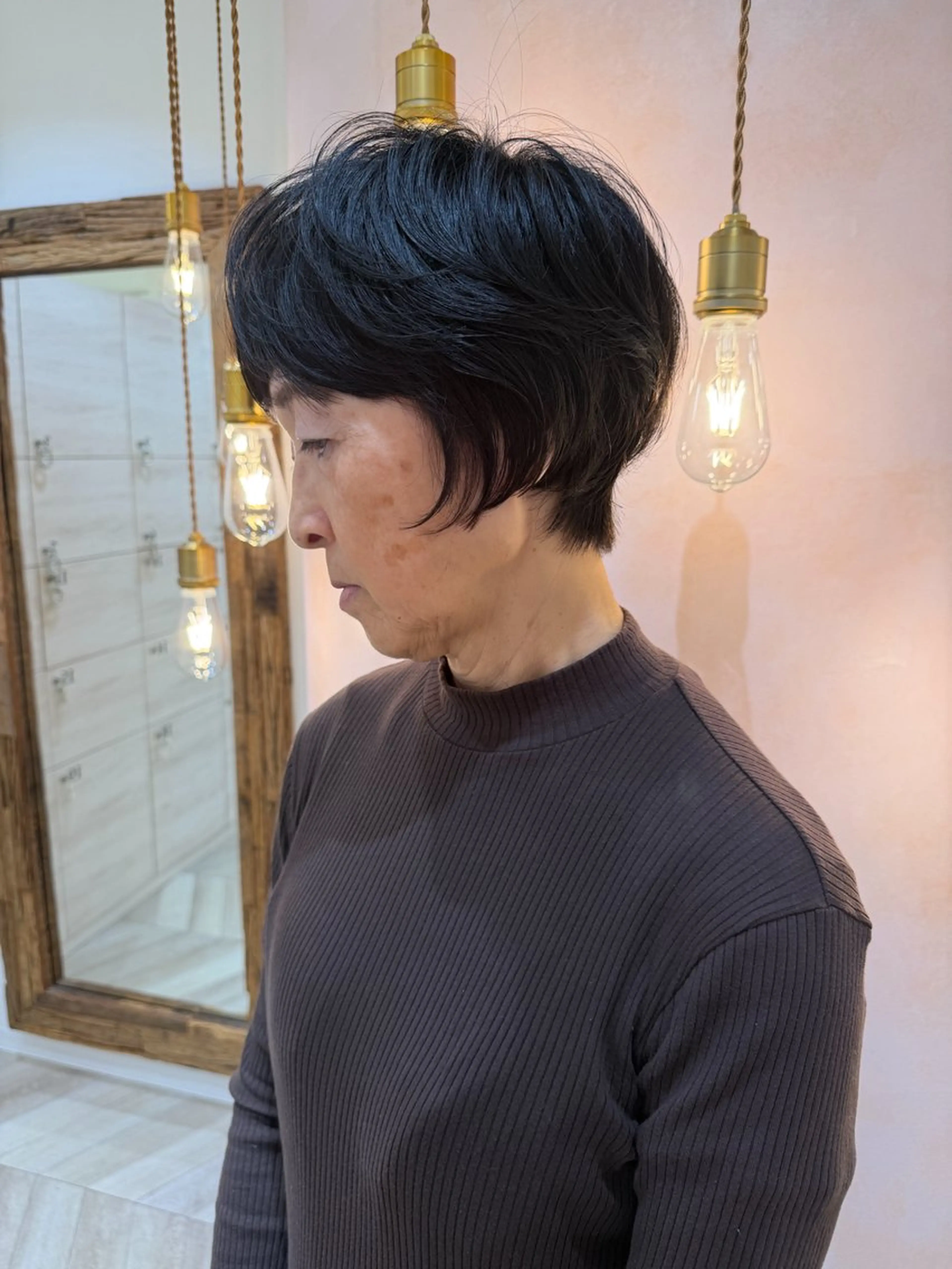 ショート パーマ 甲斐 美月のヘアスタイル