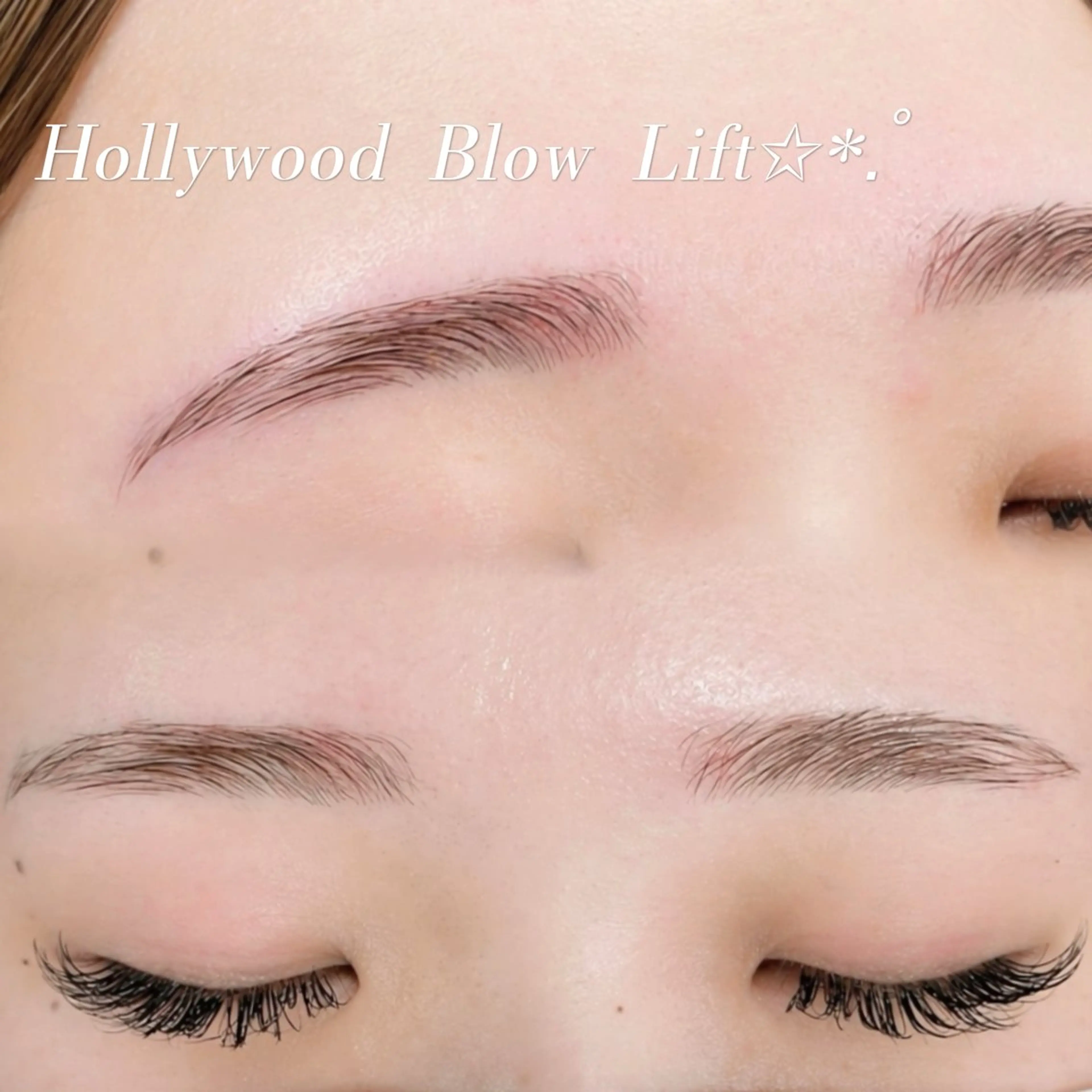 アイブロウ ハリウッドブロウリフト BELLEZZA 神楽坂 🫧カワマタのマツエク・マツパデザイン