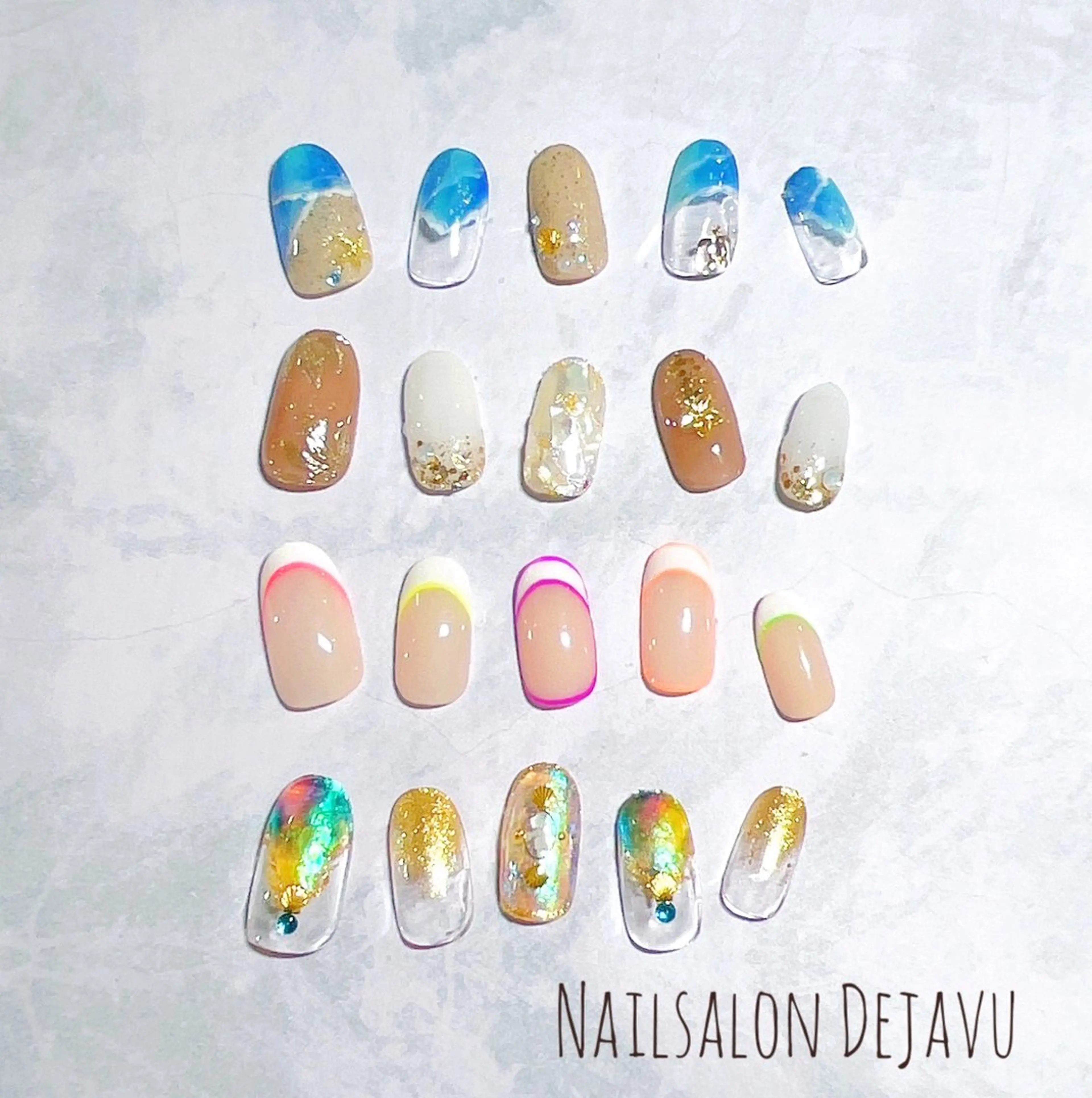 ネイル ハンドネイル Nail salon Dejavu 🌿のネイルデザイン