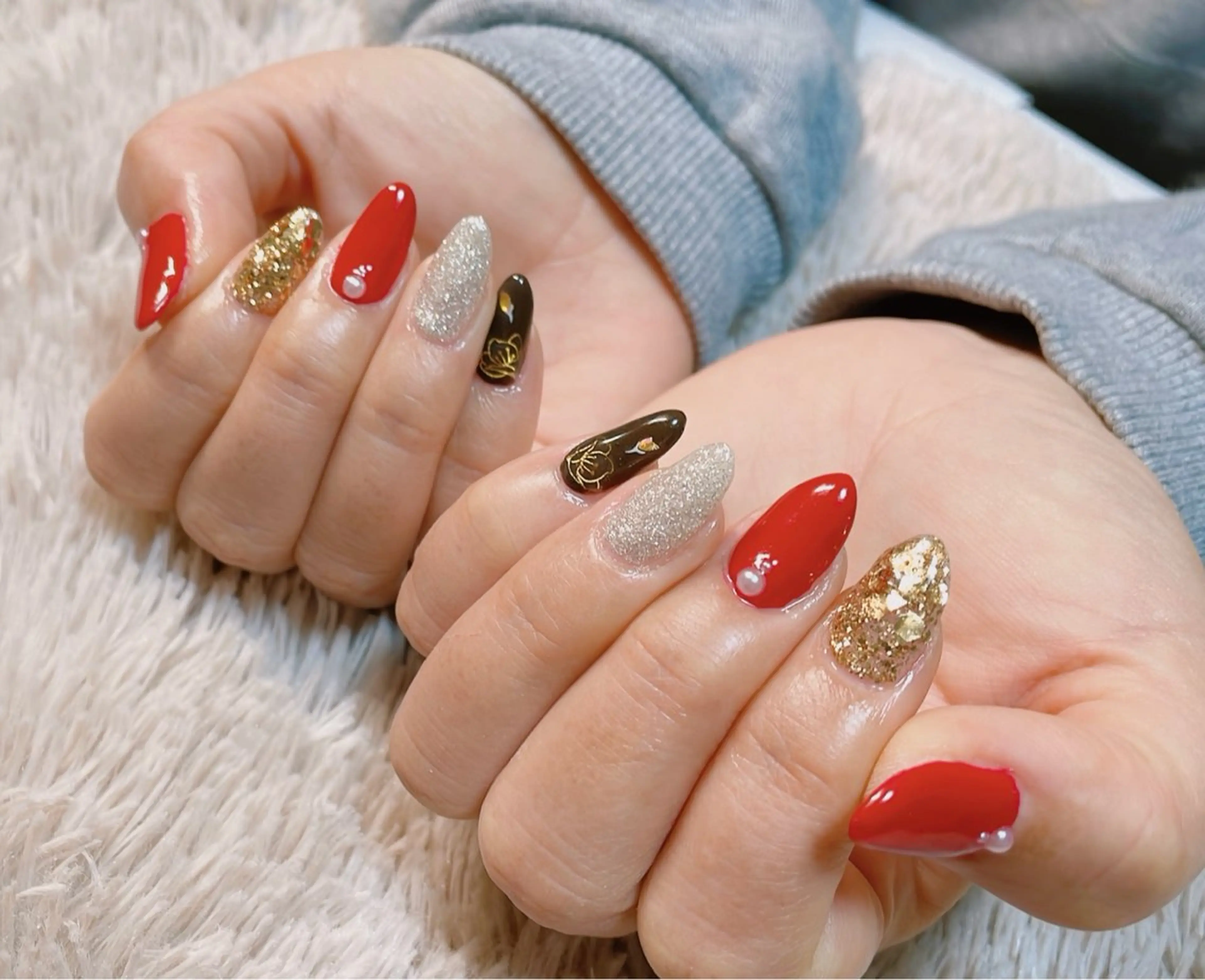 ネイル ハンドネイル nakamoto yuukaのネイルデザイン