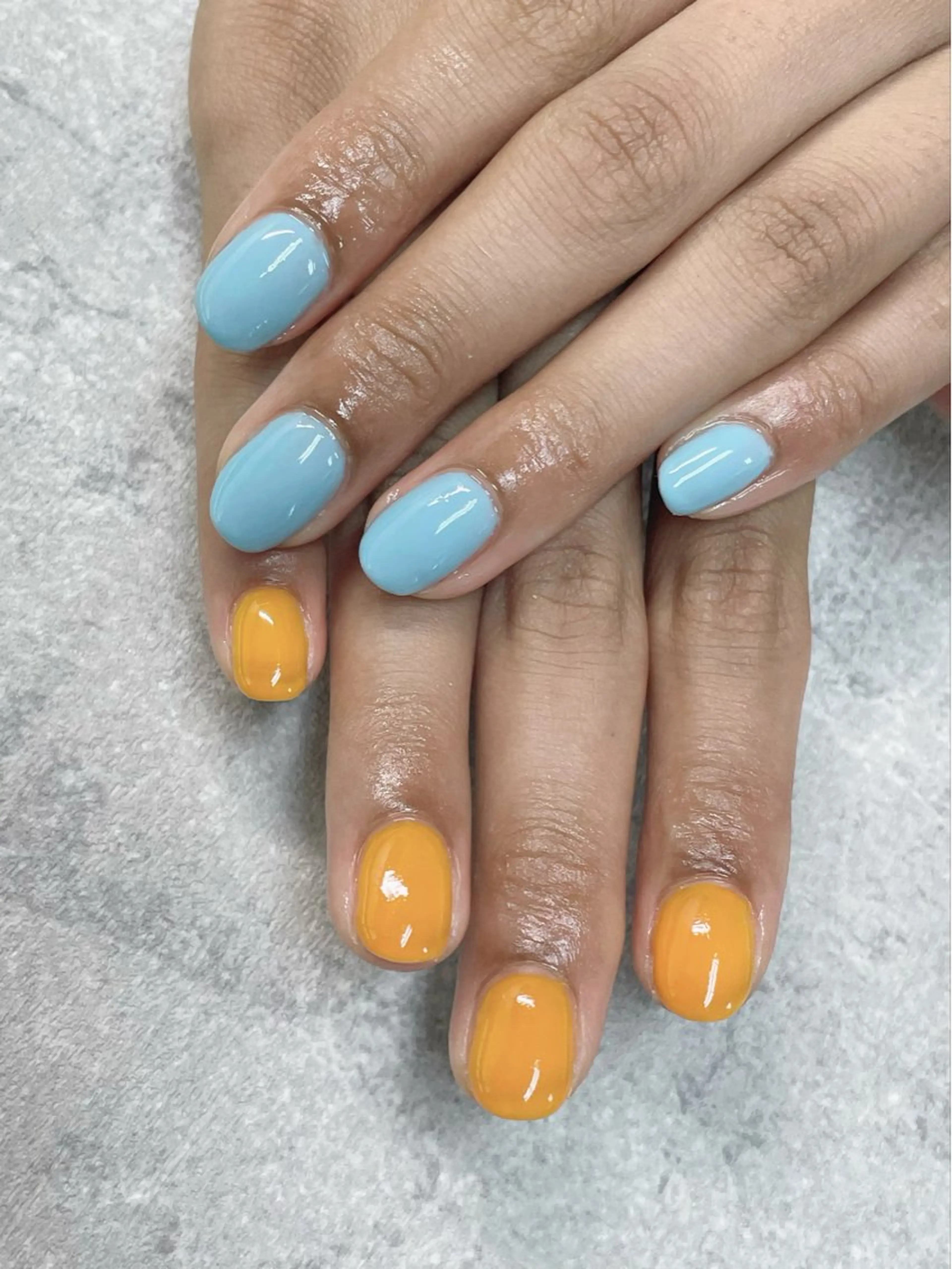 ネイル ワンカラーネイル clear yayoiのネイルデザイン