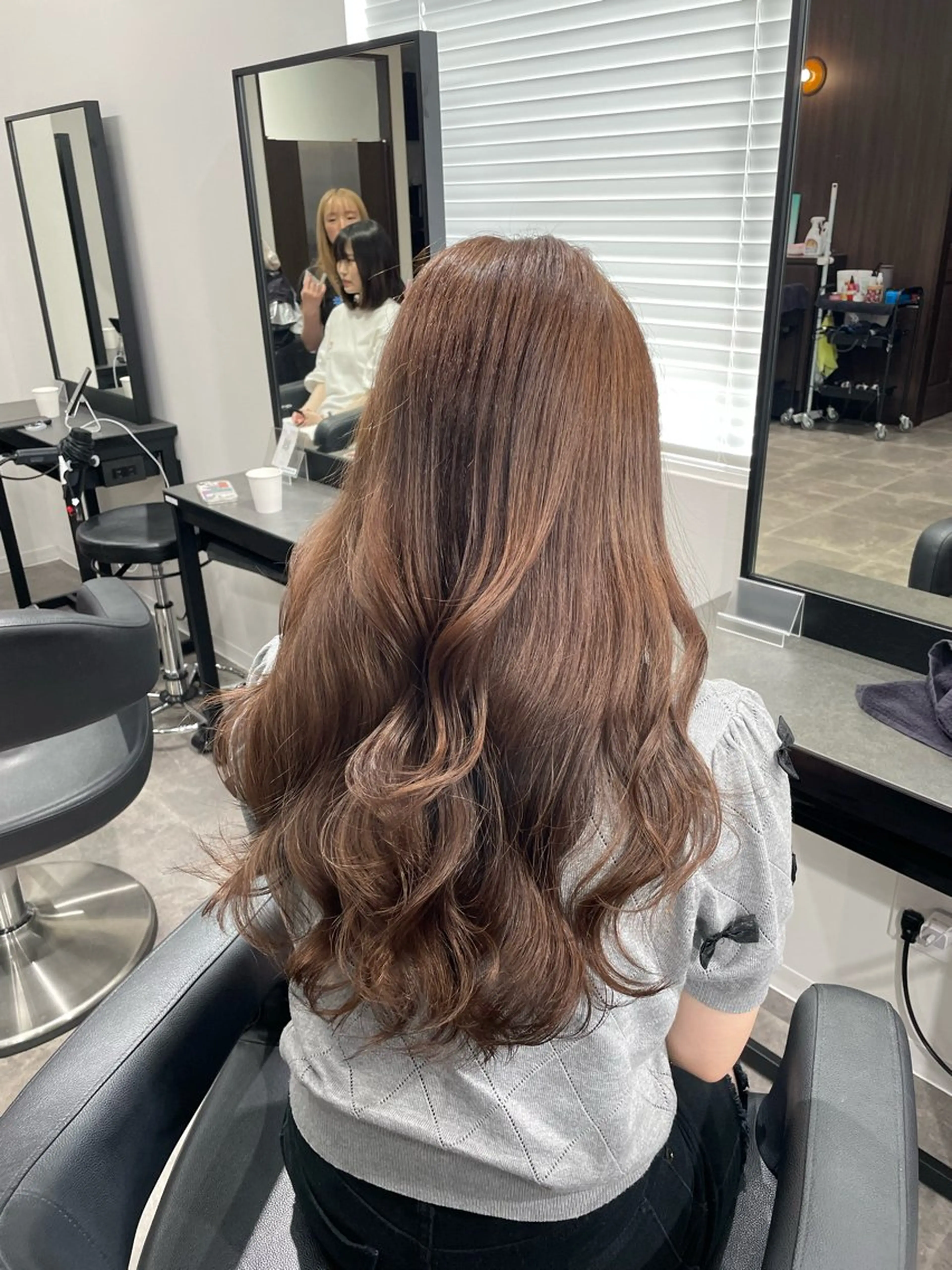 ロング カラー 🎀暖色/ラベンダー /paru🤍のヘアスタイル