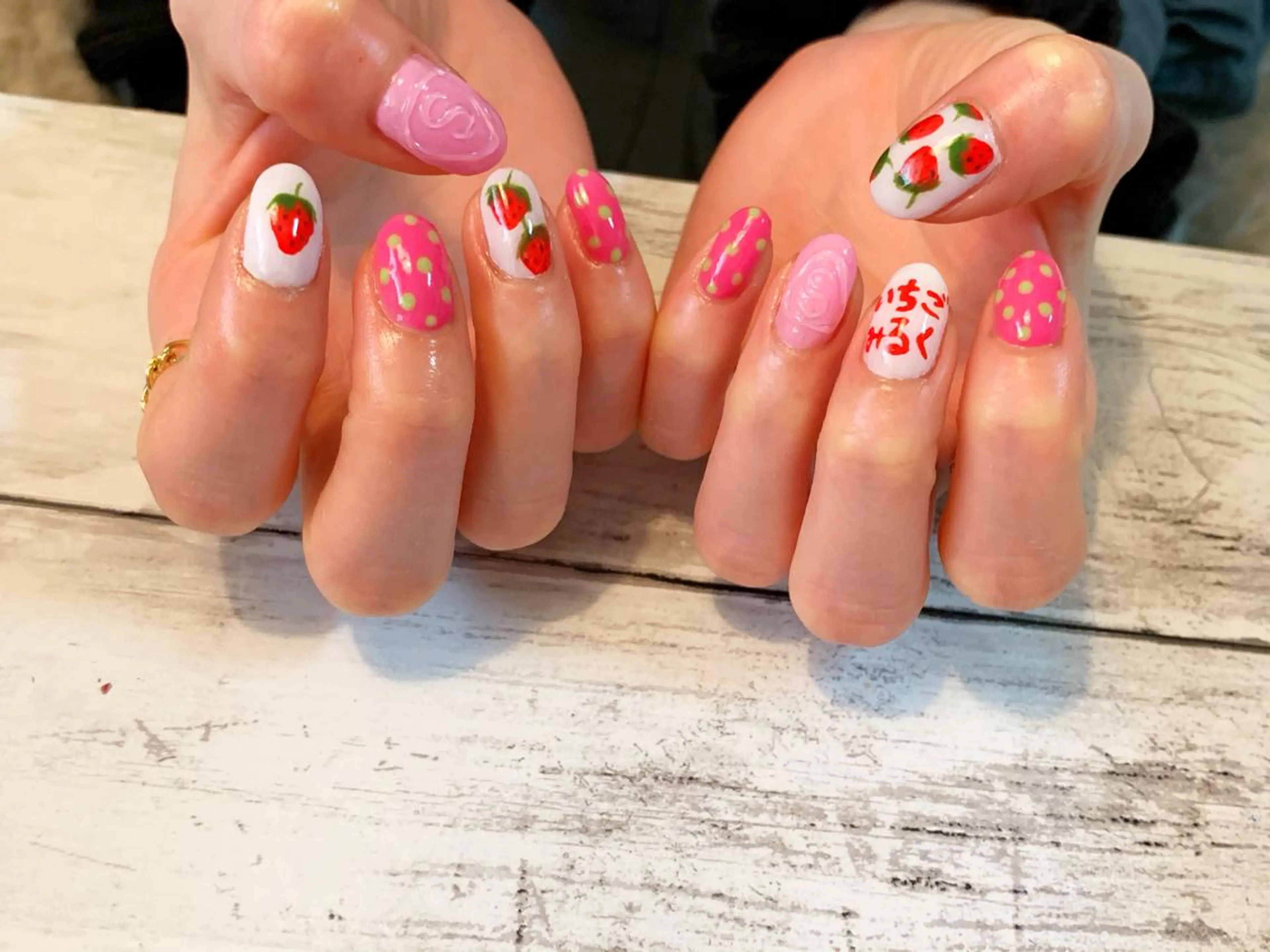 ネイル ハンドネイル GéRanium Harukaのネイルデザイン