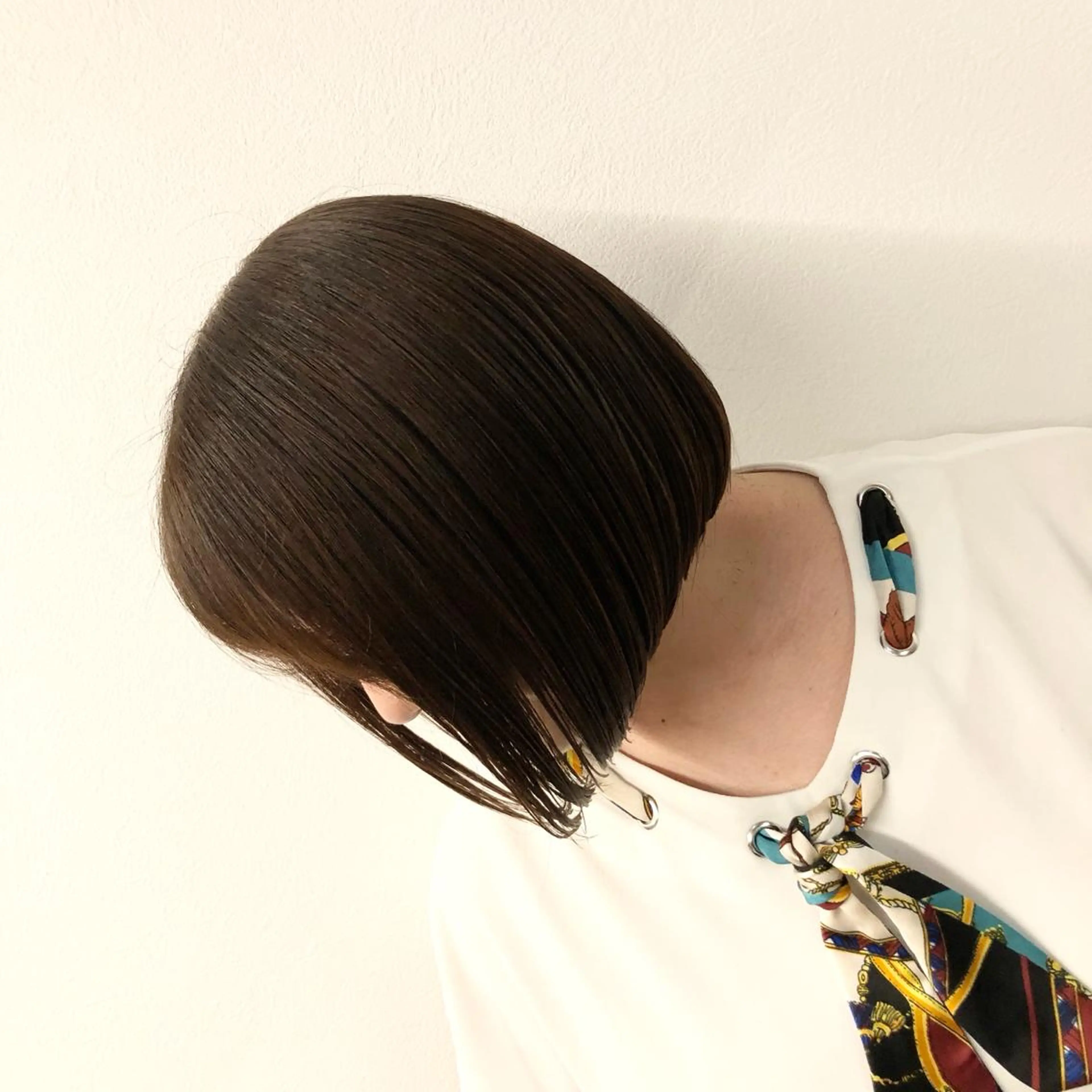 ショート 切りっぱなしボブ ショートボブ ハンサムショート ボブ ショートヘア アンドウ ユウ/ レイヤーカット/韓国のヘアスタイル