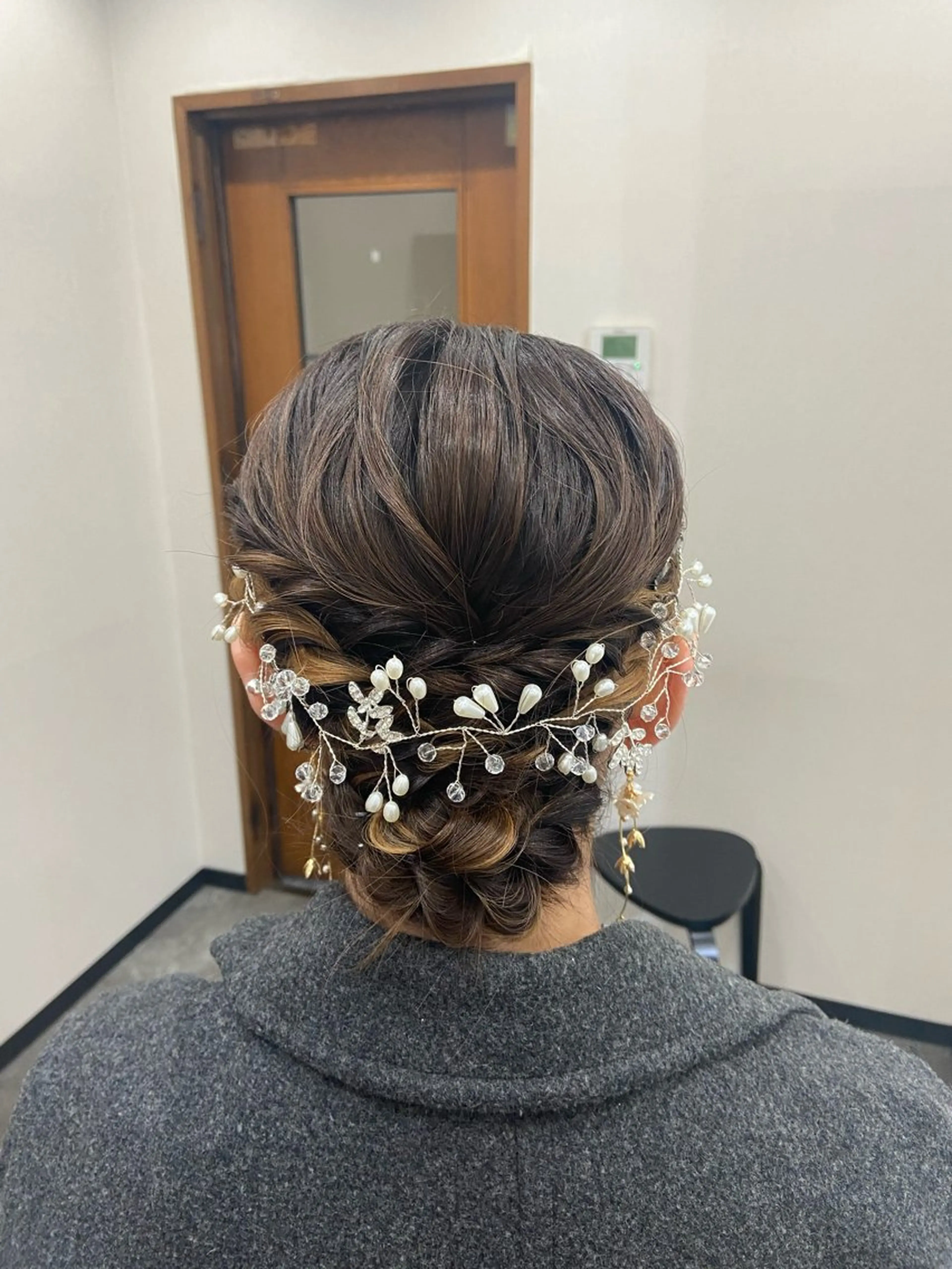 ロング ヘアアレンジ 籾木 美優のヘアスタイル