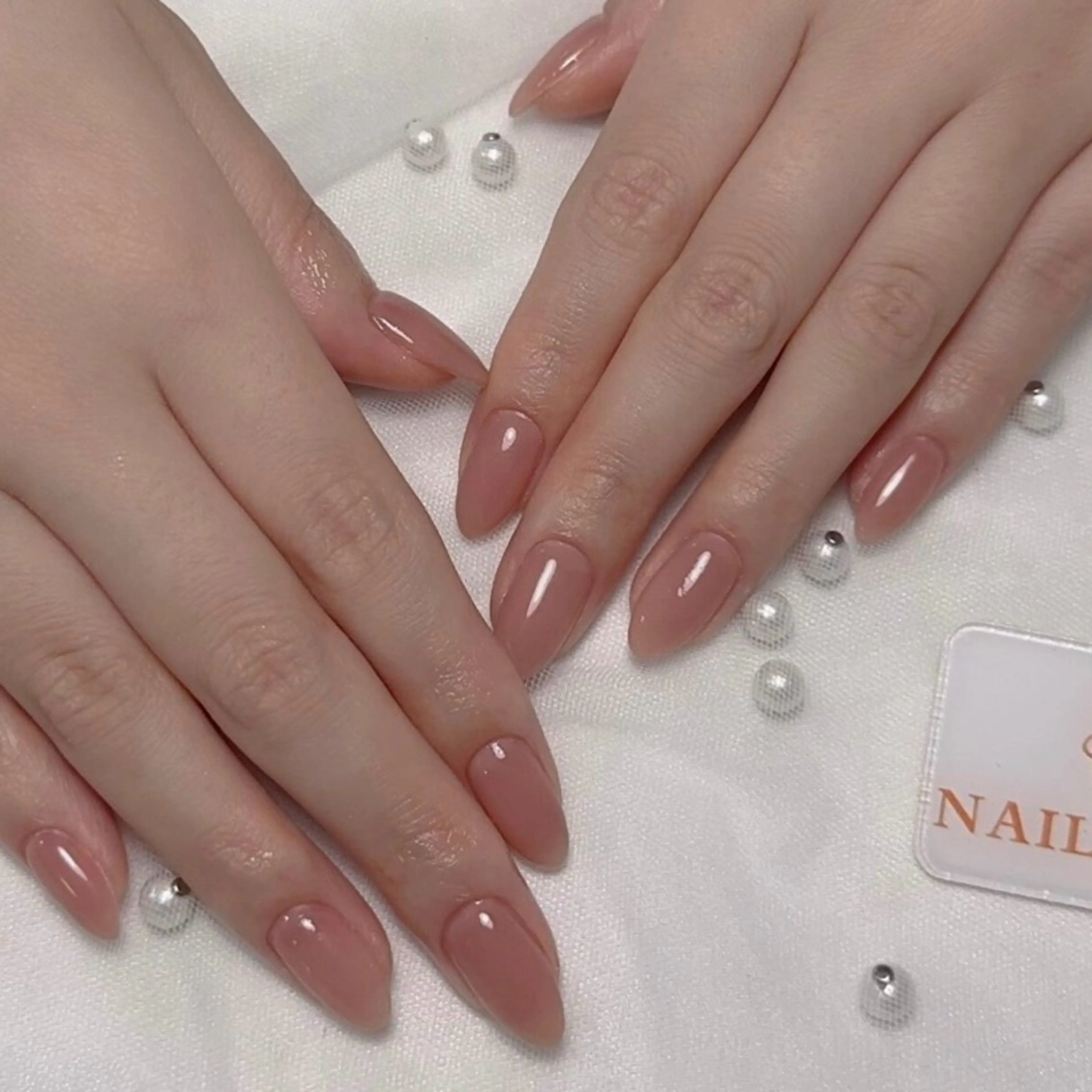 ネイル アートネイル フレンチネイル ジェルネイル グラデーション 韓国ネイル ハンドネイル ハンドケア さくら💮💮 【オフ無料】のネイルデザイン