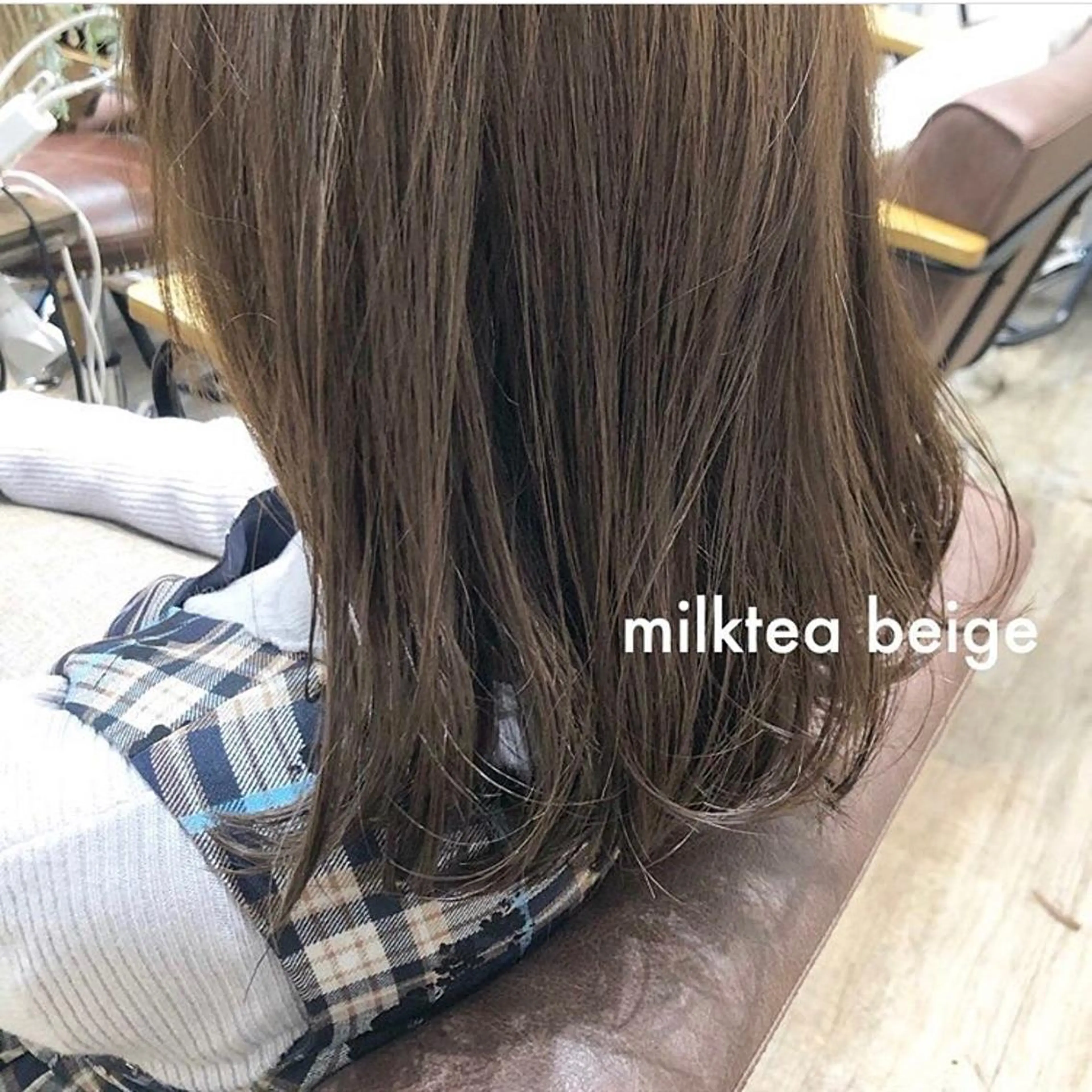 ミディアム カラー ブリーチ 透明感カラー ブリーチなしカラー カット ヘアカラー トリートメント N°+aero 🦔近藤　のぞみ🦔のヘアスタイル