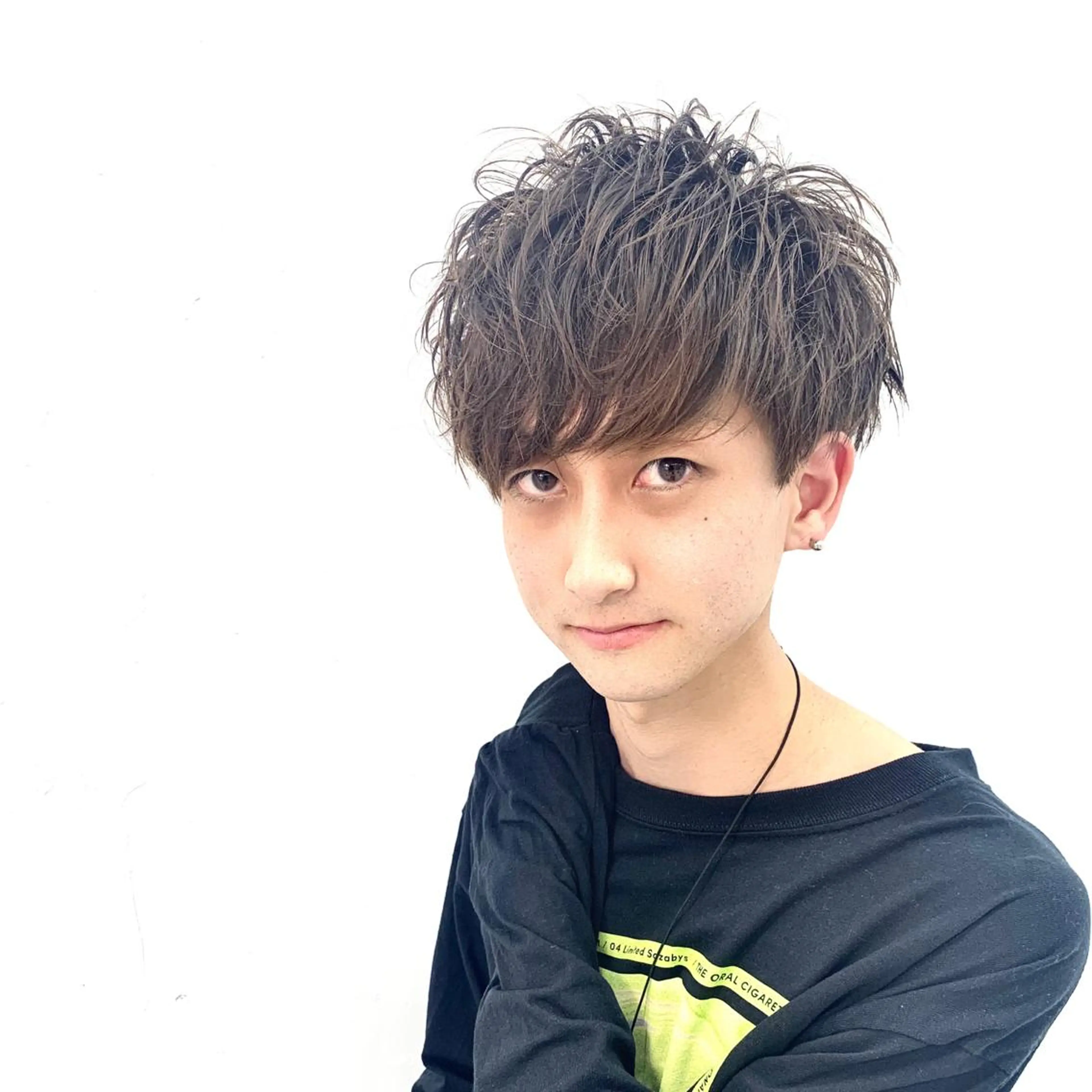 ショート メンズ カット パーマ 柏メンズカットパーマ NO.1タイチのヘアスタイル