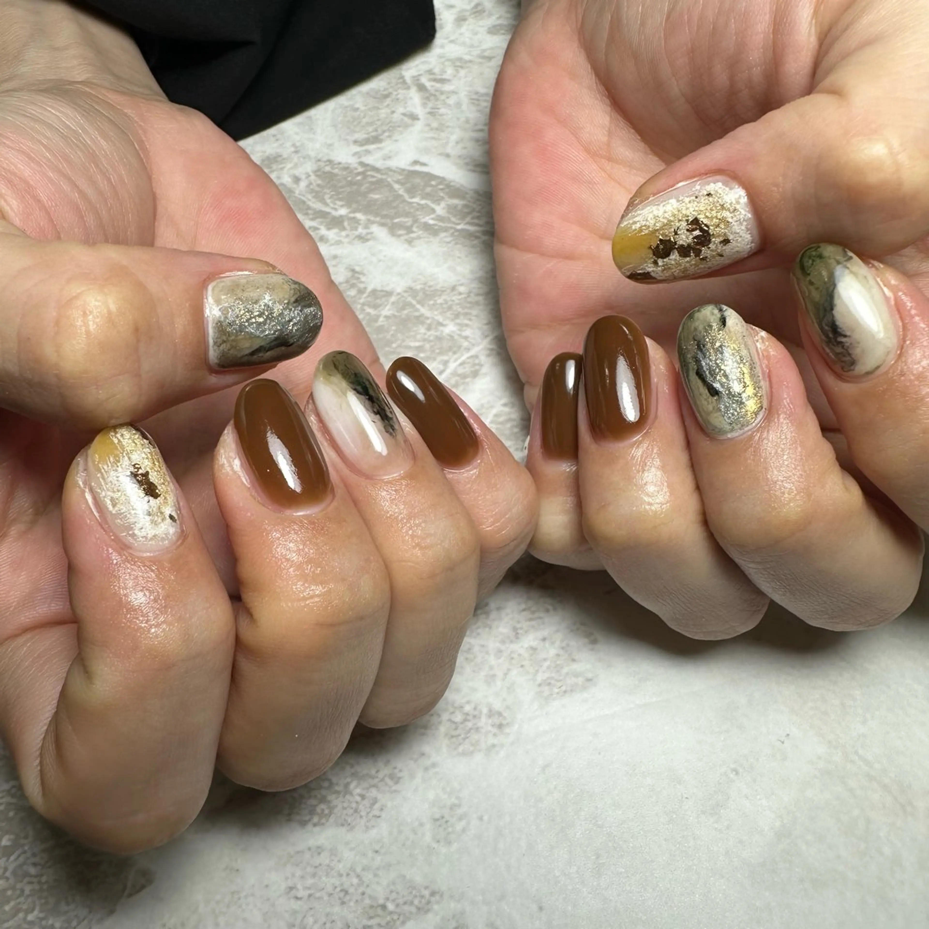 ネイル ハンドネイル repos~ルポ~所属・里見 麗のネイルデザイン