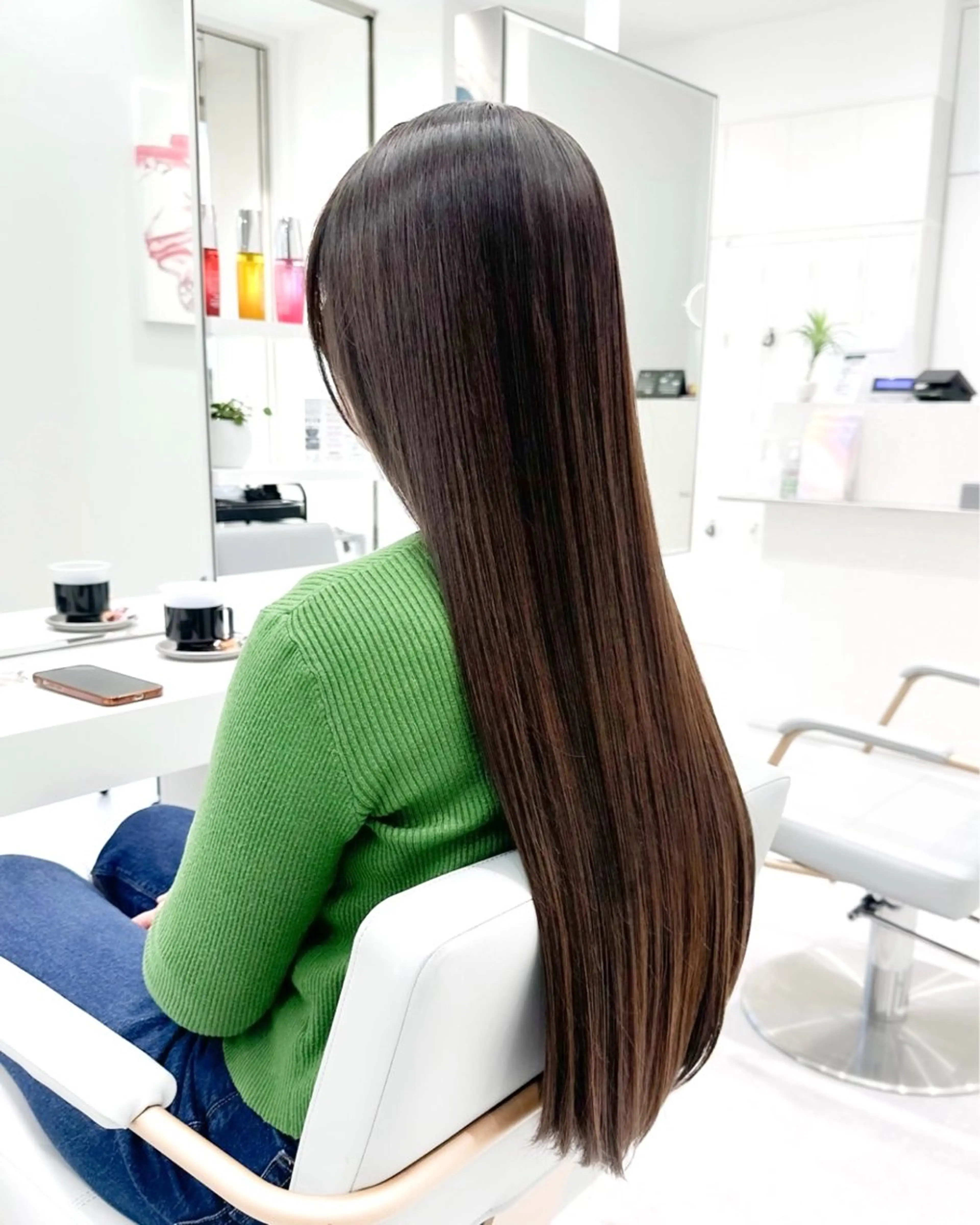 ロング 縮毛矯正 トリートメント ✨指名No1✨ 鈴木　秀輔のヘアスタイル