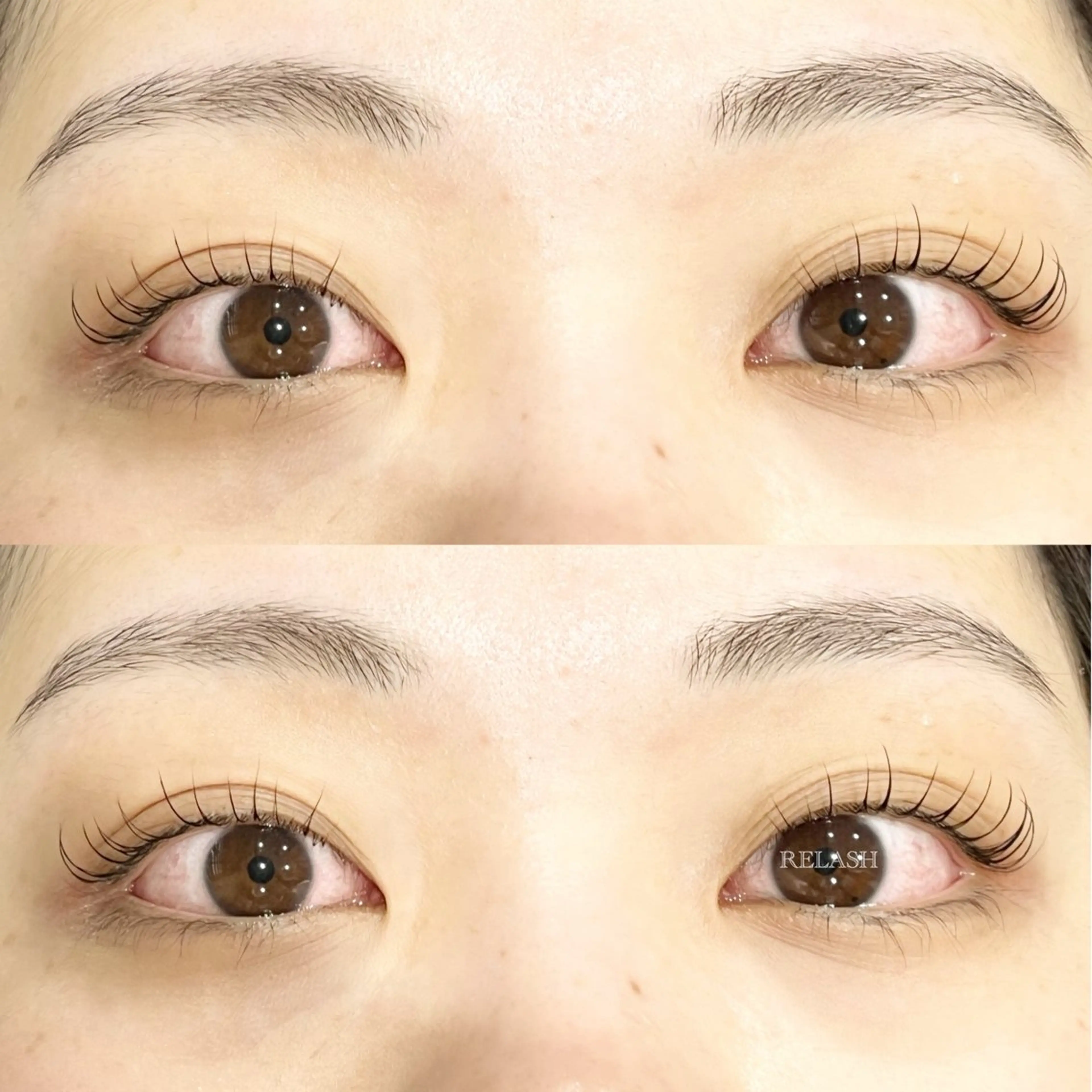 マツエク・マツパ 一重×まつ毛パーマ 長谷川 結奈のマツエク・マツパデザイン