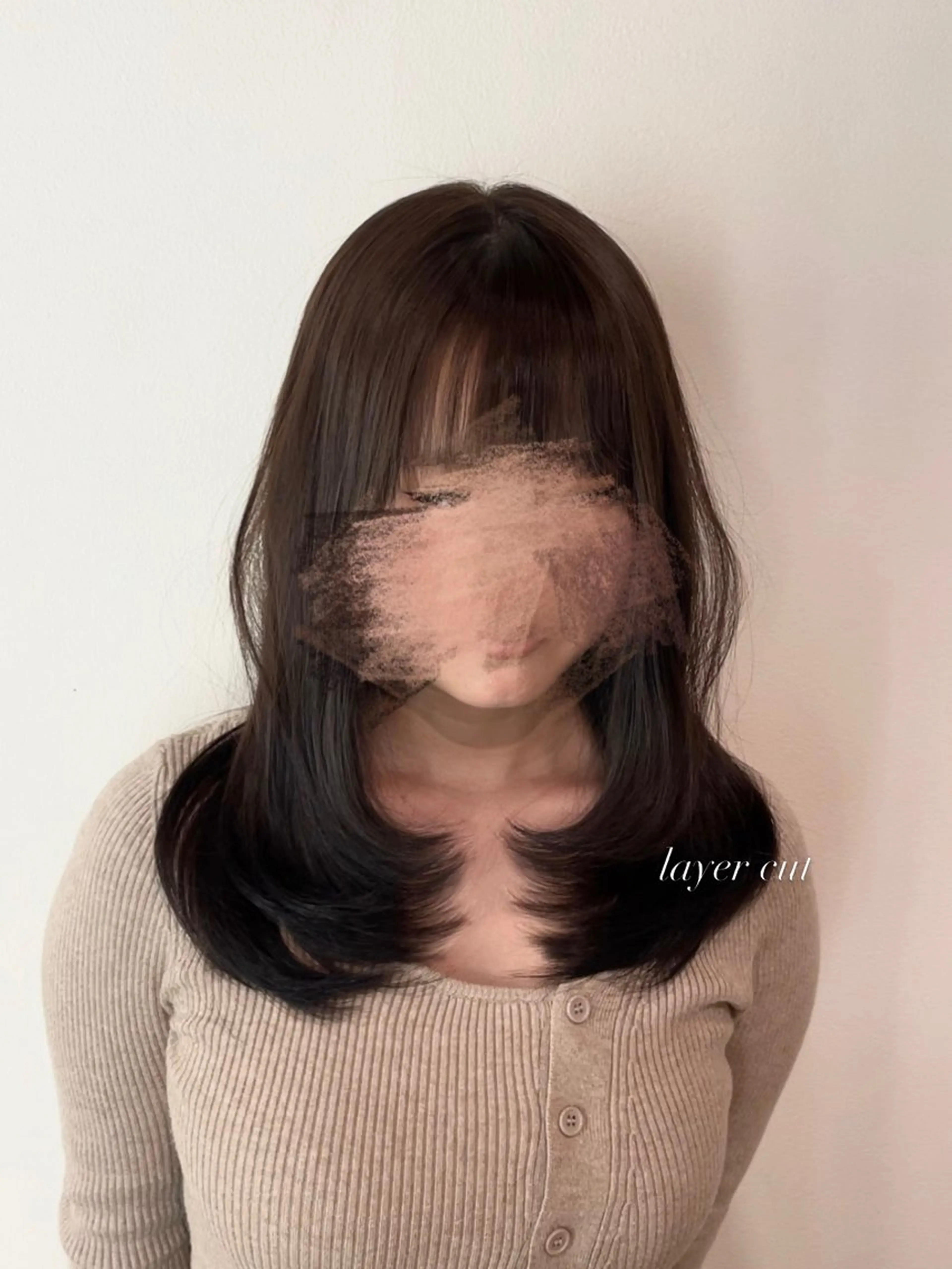 セミロング カット シュリ /岐阜のヘアスタイル