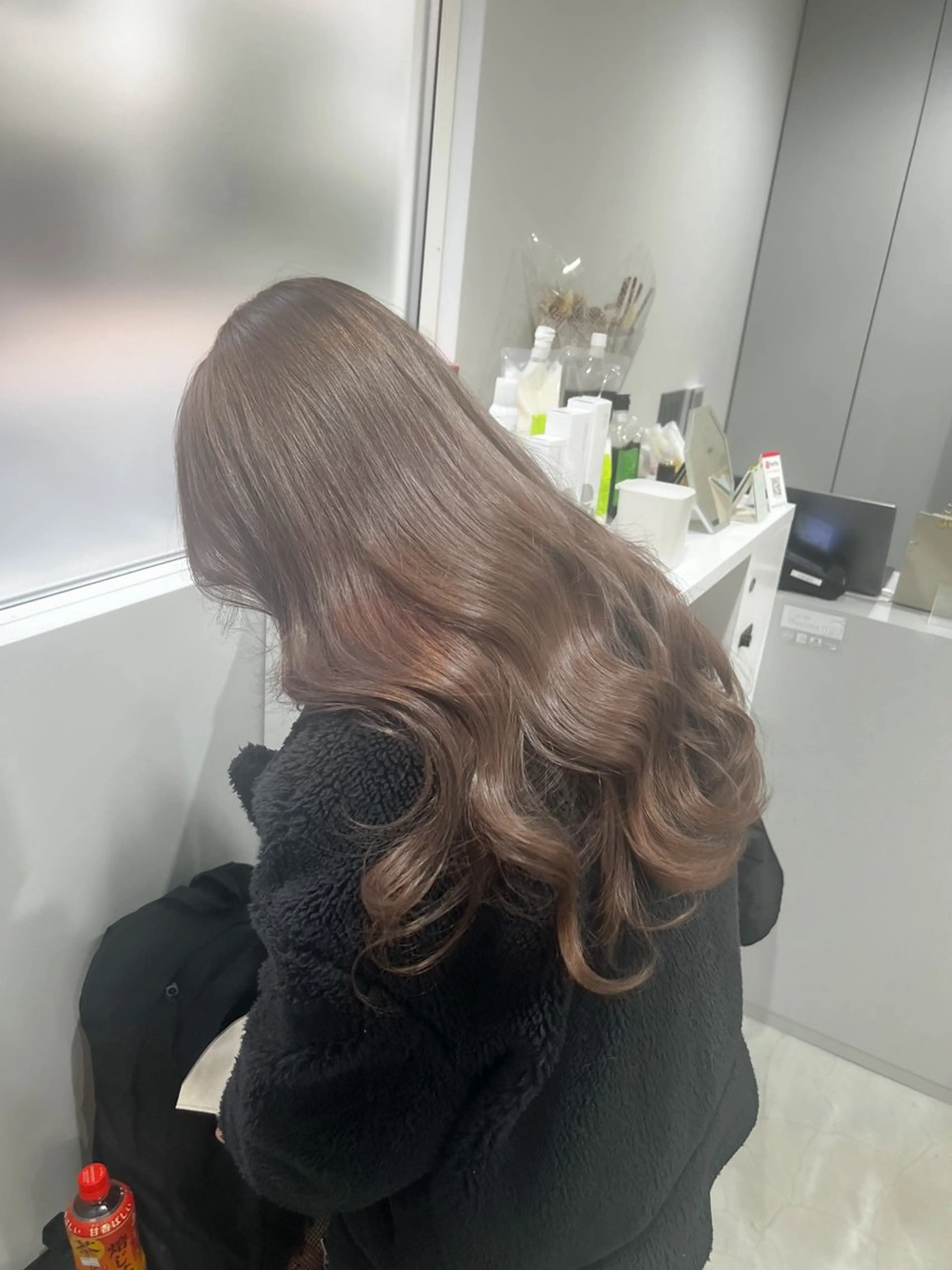 ロング カラー カット ヘアカラー 🌝ぷる艶ハイトーン 柔らかヘア🍅まあやのヘアスタイル