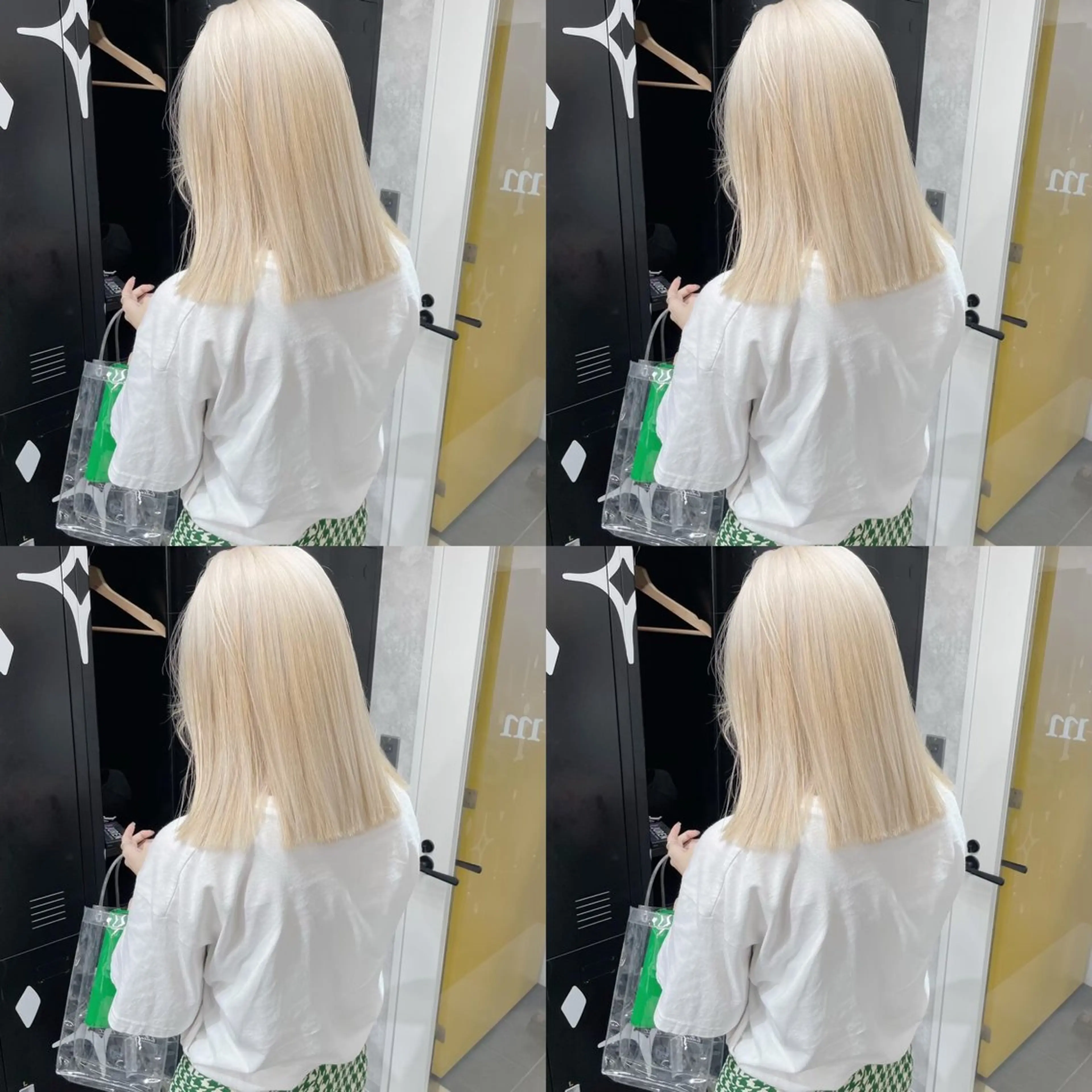 ロング カラー ヘアカラー トリートメント 💎yuto💎 ハイトーン/韓国ヘアのヘアスタイル