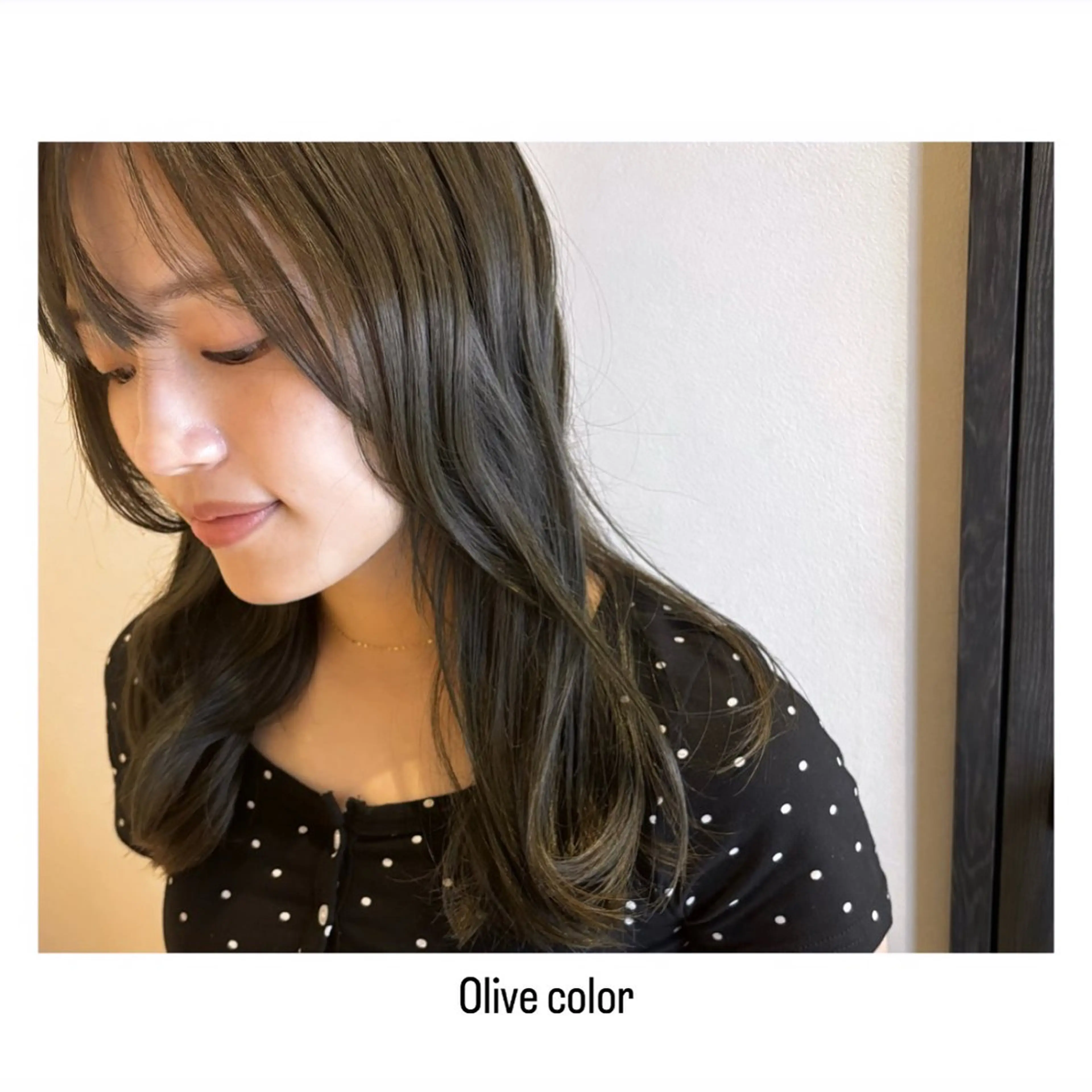 ミディアム カラー ブリーチ グレージュ ブリーチなしカラー オリーブグレージュ オリーブグレー ヘアカラー トリートメント hiro【沿線で叶う 似合わせhair】のヘアスタイル