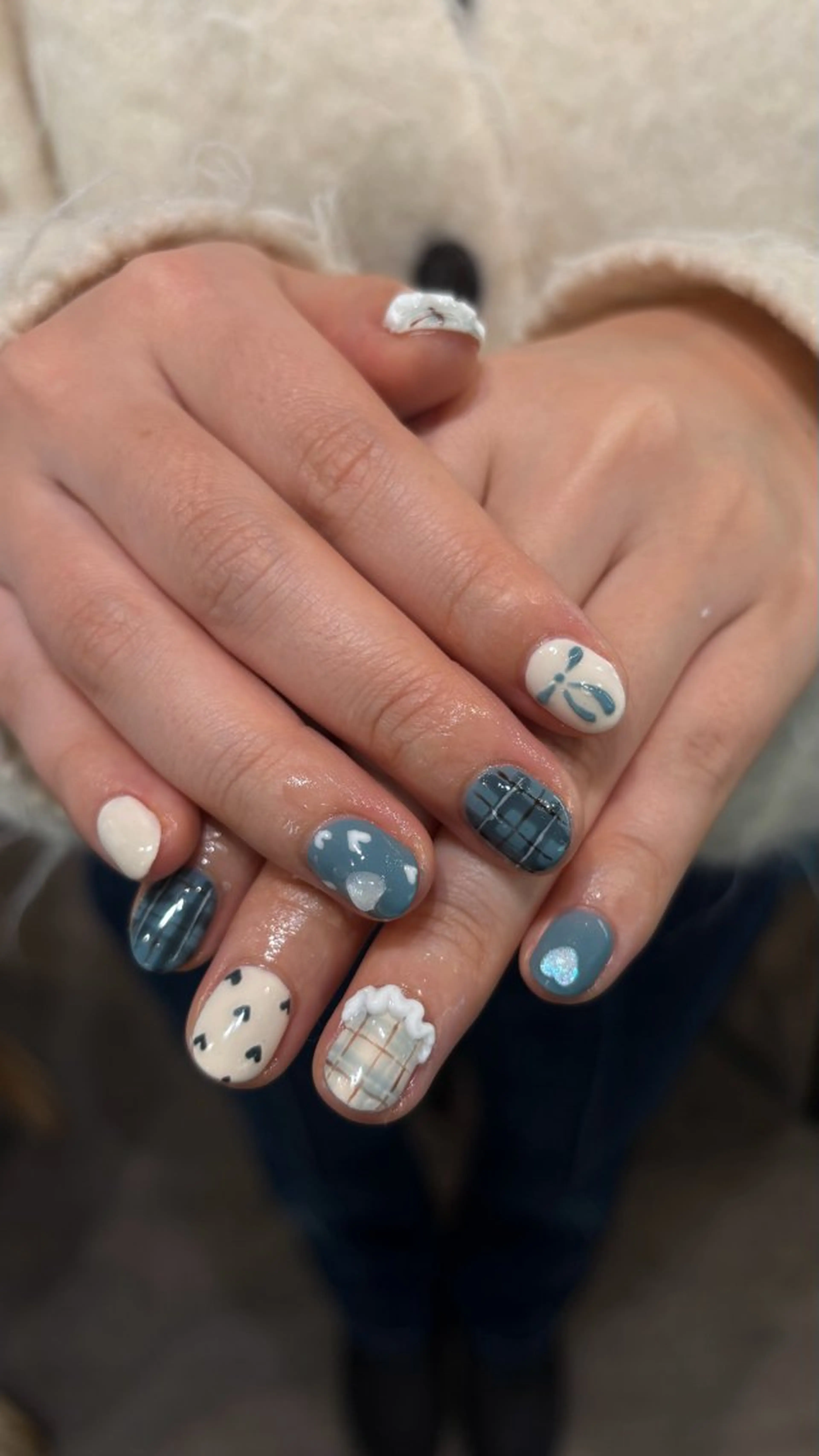 ネイル ハンドネイル 透明感カラー/ ネイル💅まりなのヘアスタイル