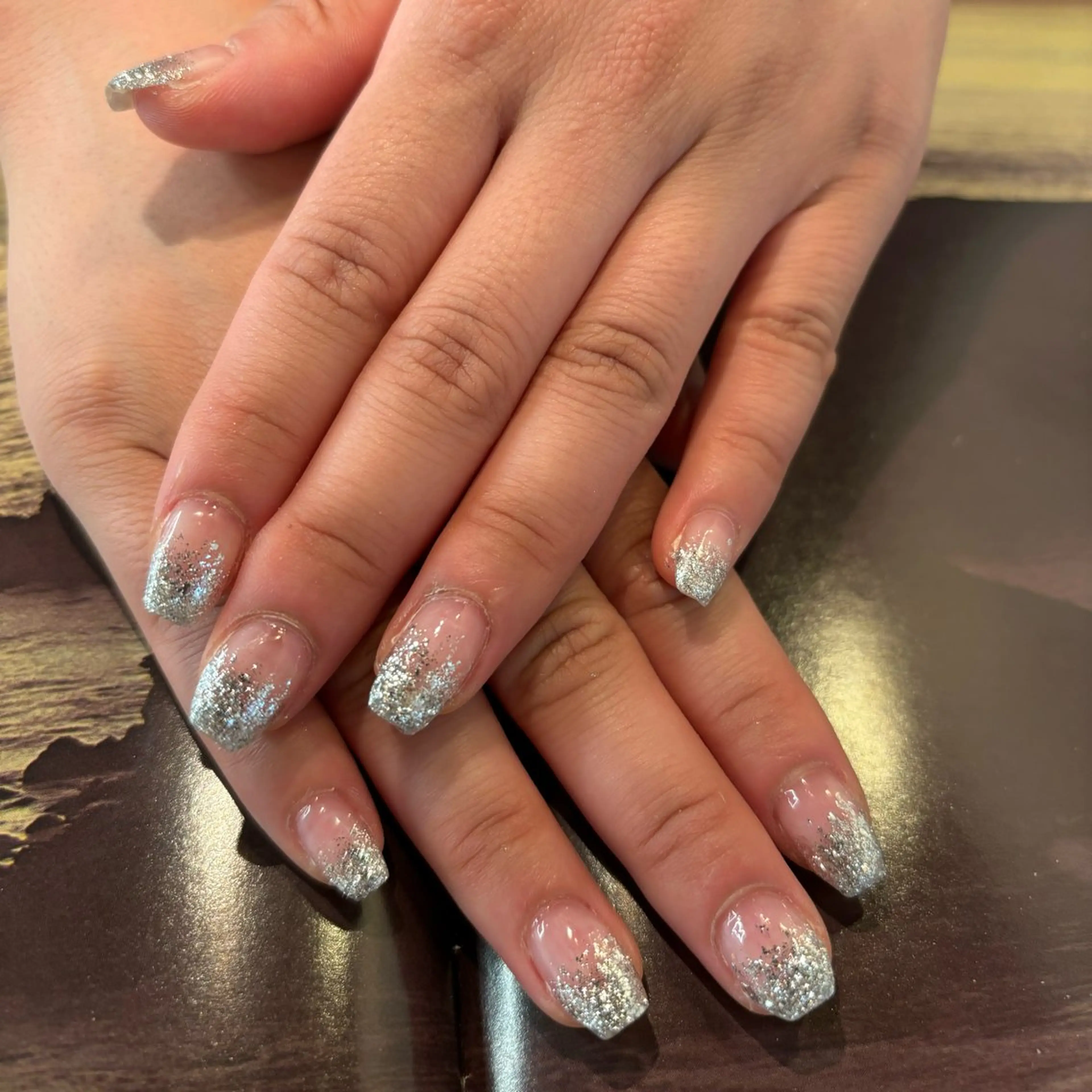 ネイル ラメ(グリッター) ラメグラデーション era Sahoのネイルデザイン