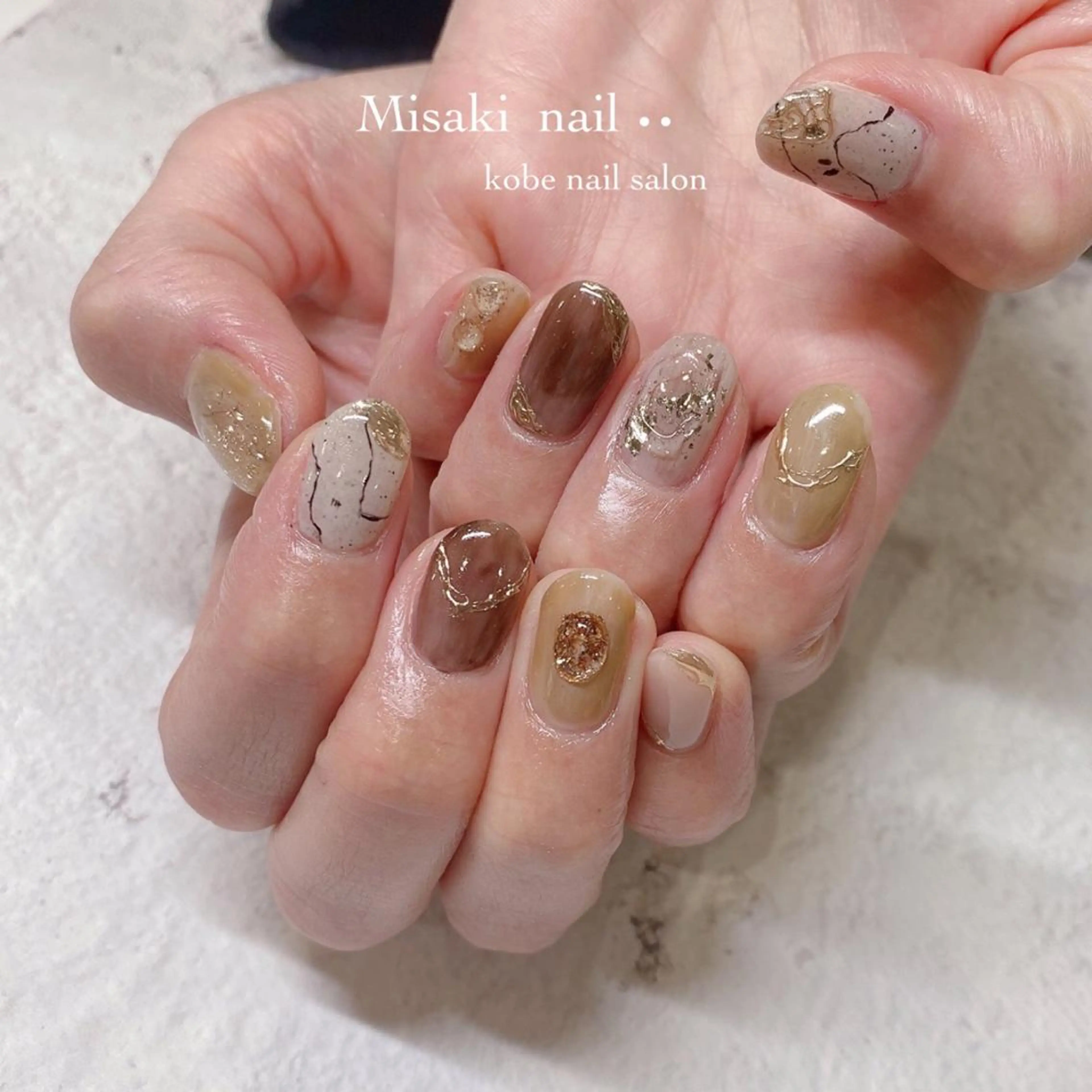 ネイル 韓国ネイル ワンホンネイル ハンドネイル nailsalon miinailsのネイルデザイン