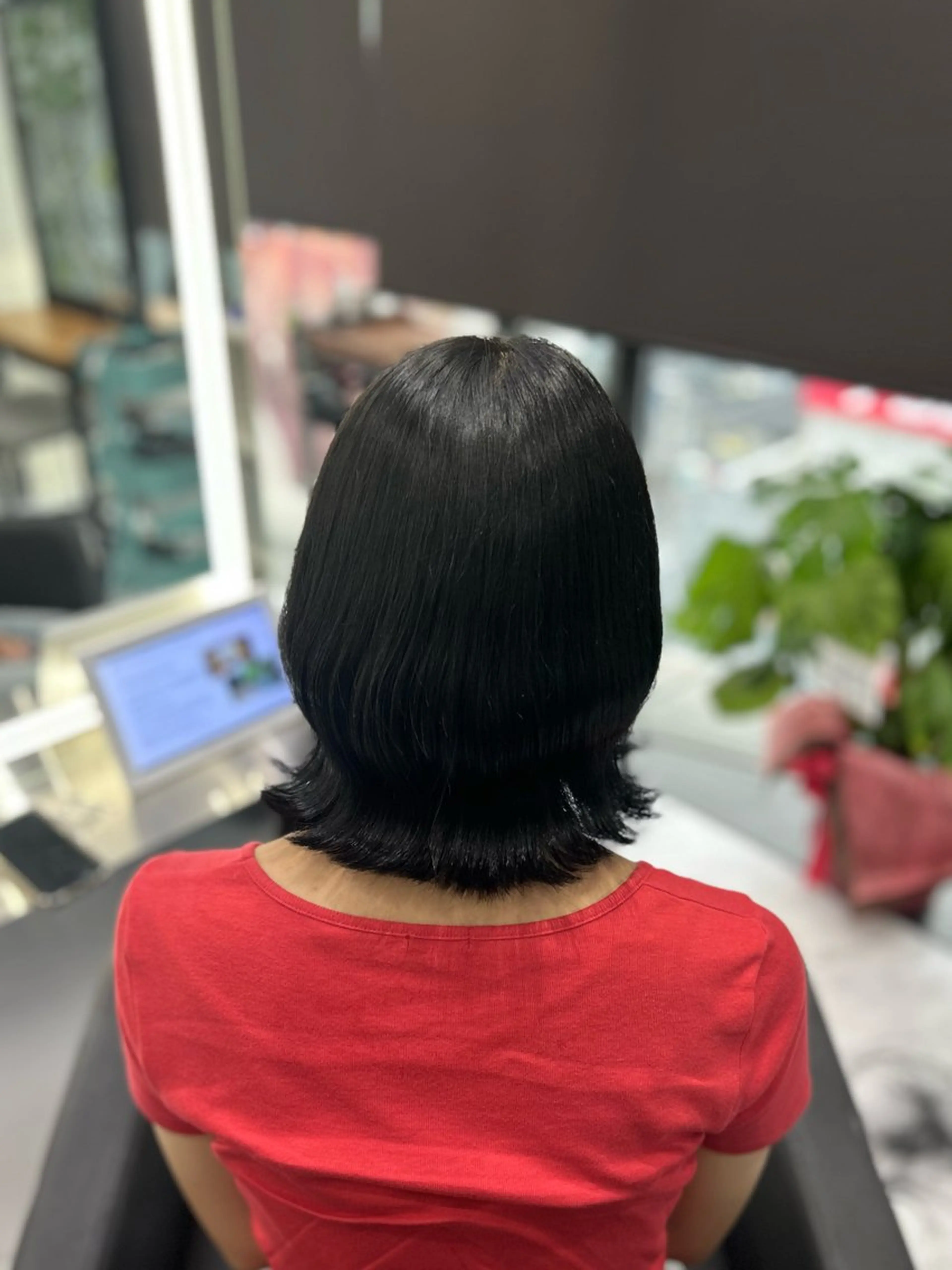 ショート 安藤 美羽のヘアスタイル