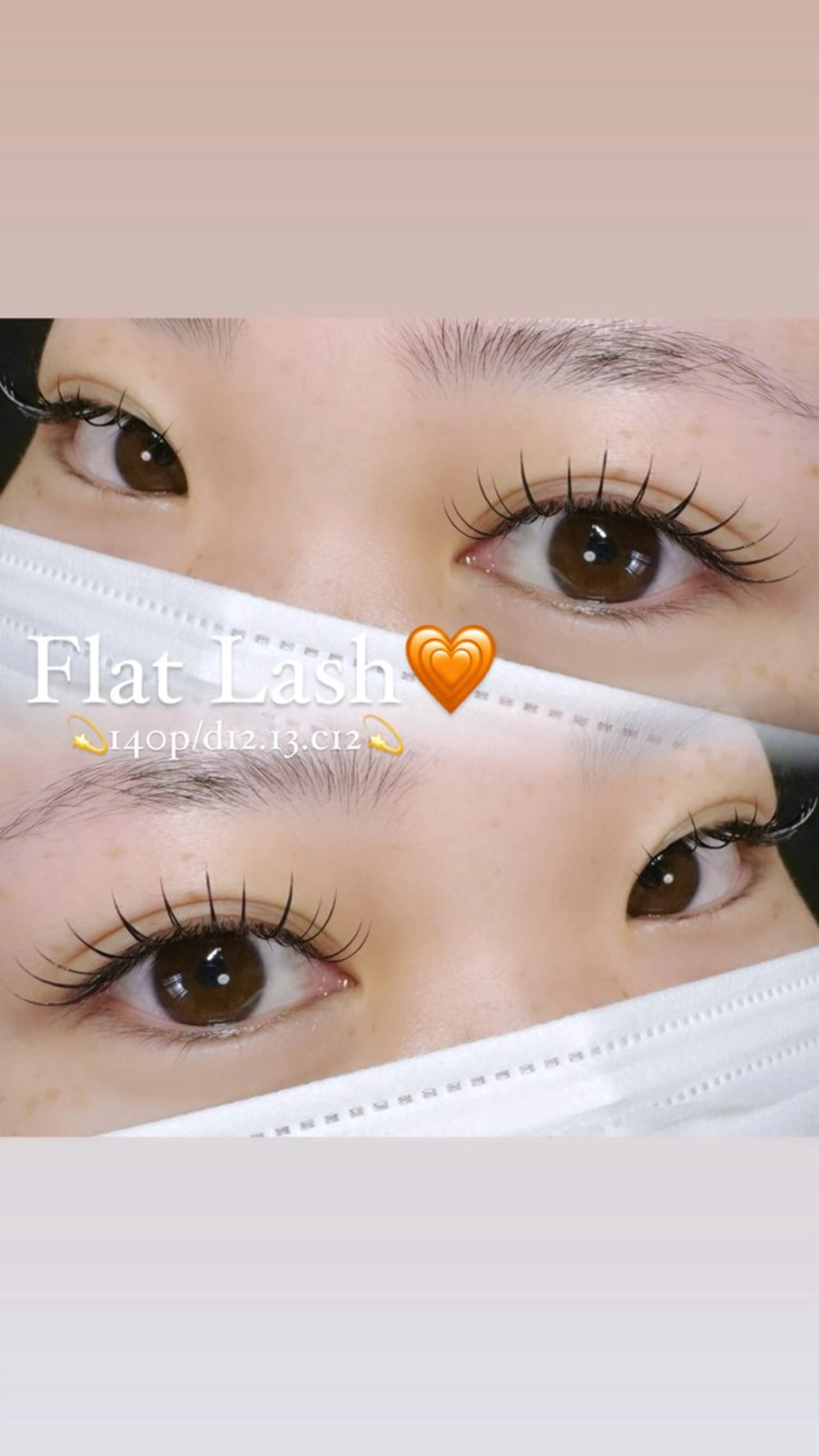 マツエク・マツパ マツエク eyelash salon 華のマツエク・マツパデザイン
