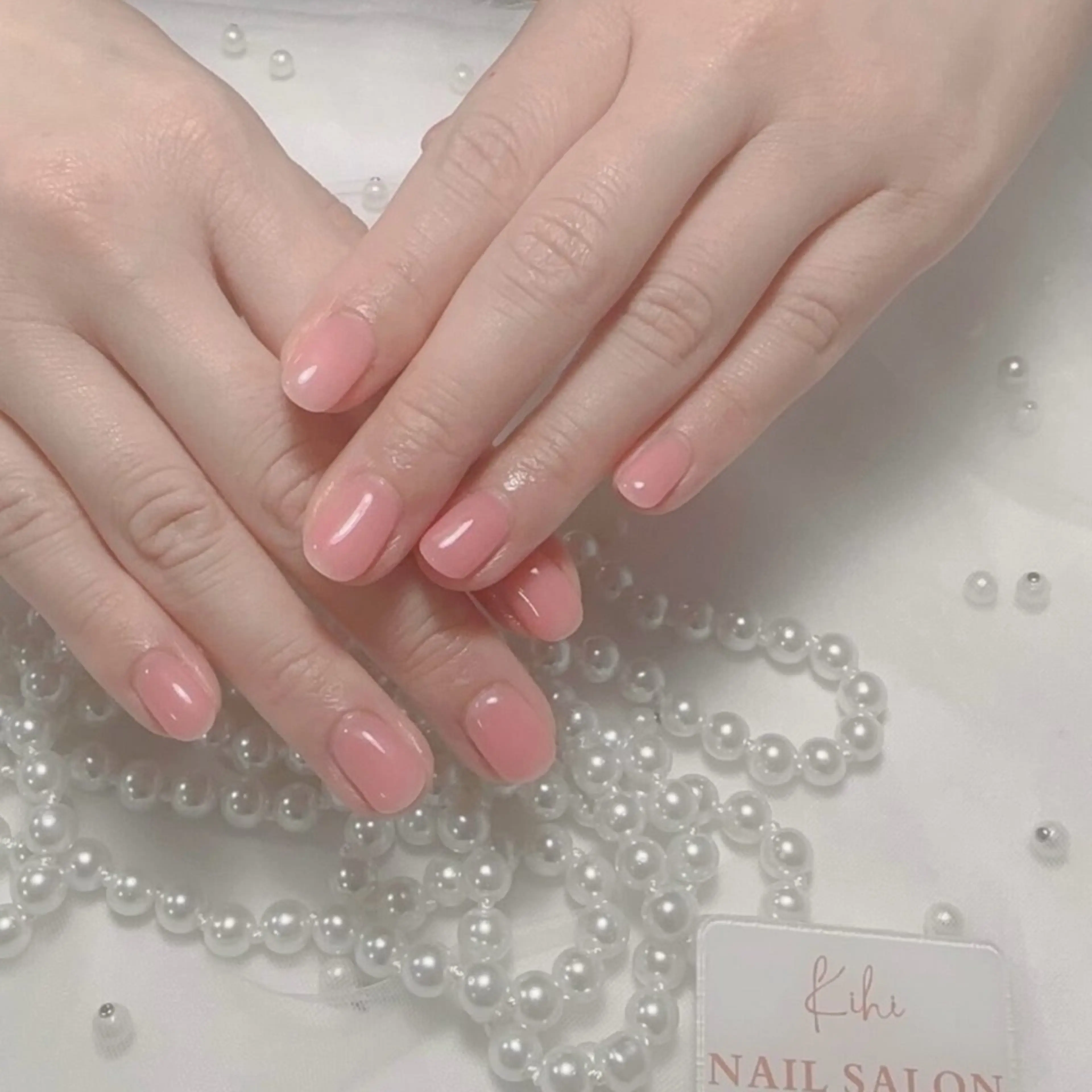 ネイル アートネイル フレンチネイル ジェルネイル グラデーション 韓国ネイル ハンドネイル ハンドケア さくら💮💮 【オフ無料】のネイルデザイン