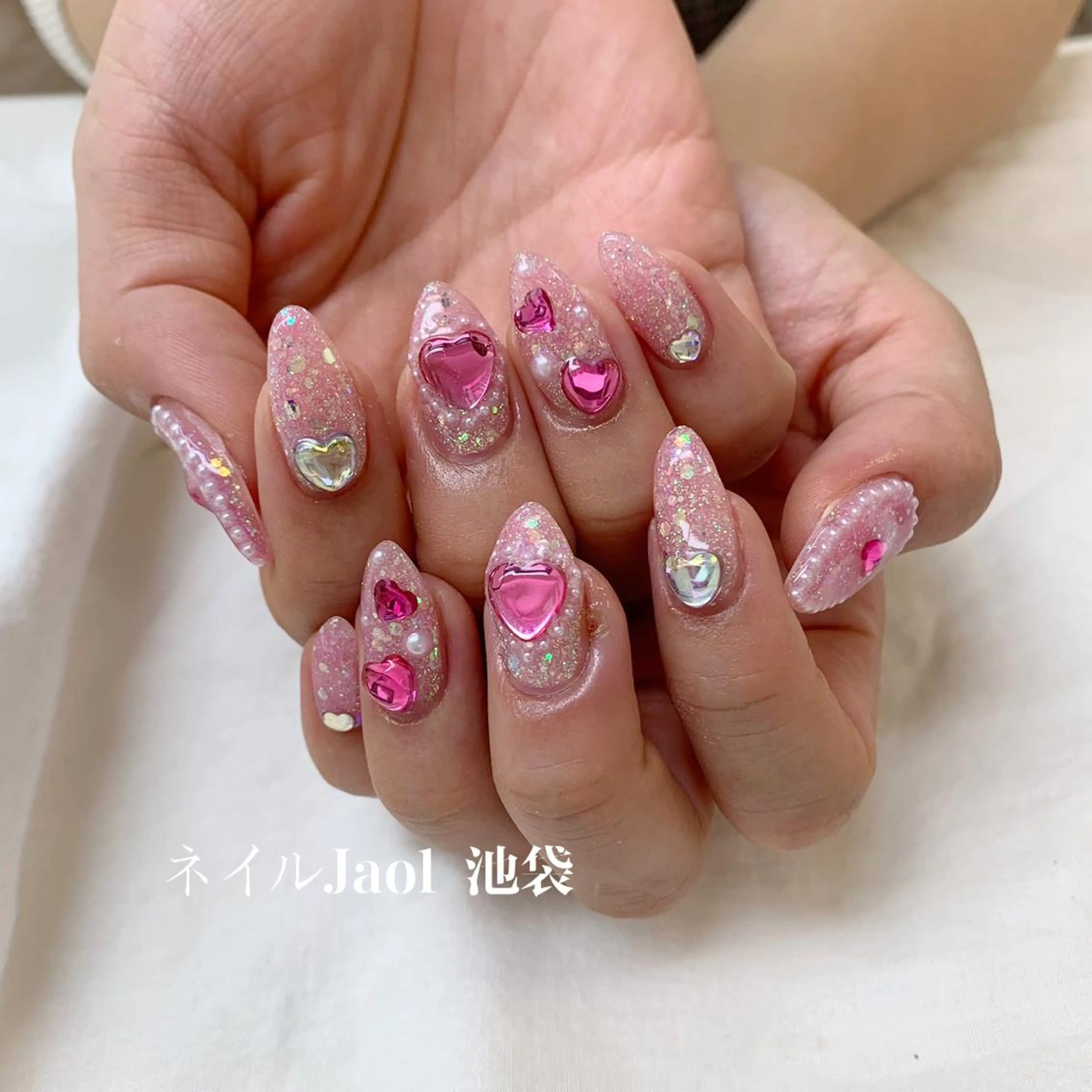 ミディアム ネイルJaol 池袋のネイルデザイン