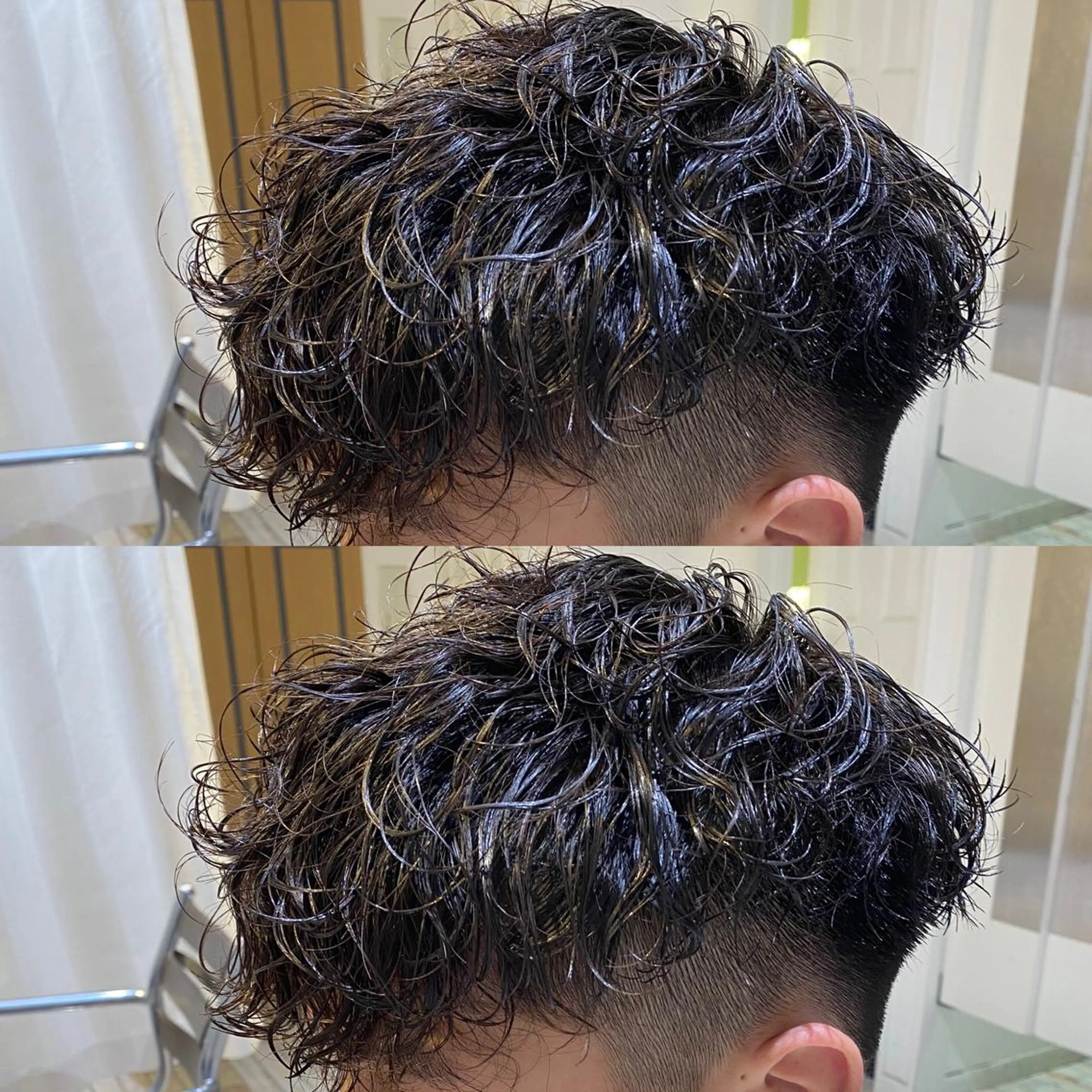 パーマ 神奈川大学最寄り白楽 三本松巧のヘアスタイル