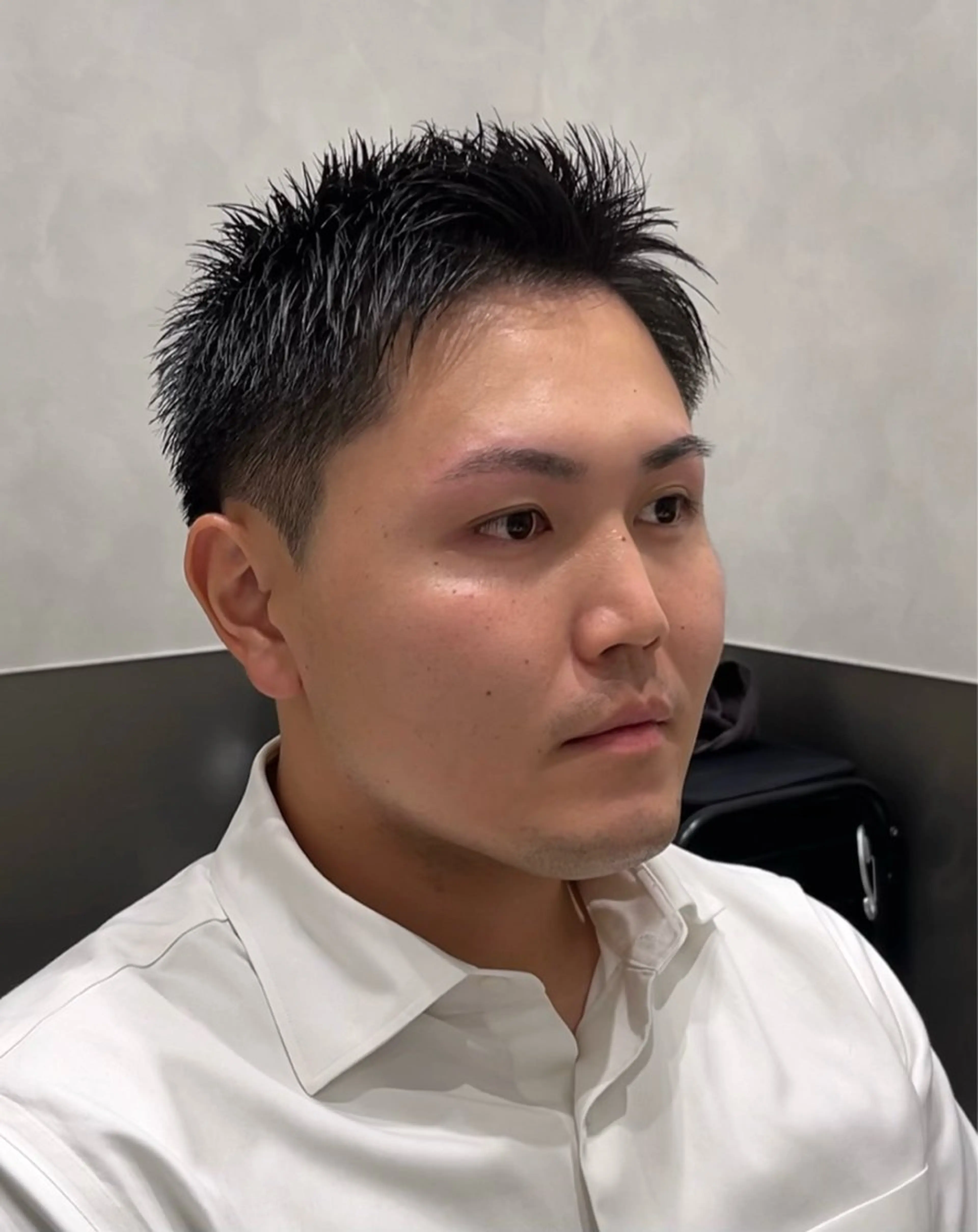 メンズ アイブロウ メンズアイブロウ 眉毛ワックス脱毛 ワックス脱毛 その他(アイブロウ) 表参道/メンズカット 眉ワックス/坂入朱美の眉毛・アイブロウイメージ