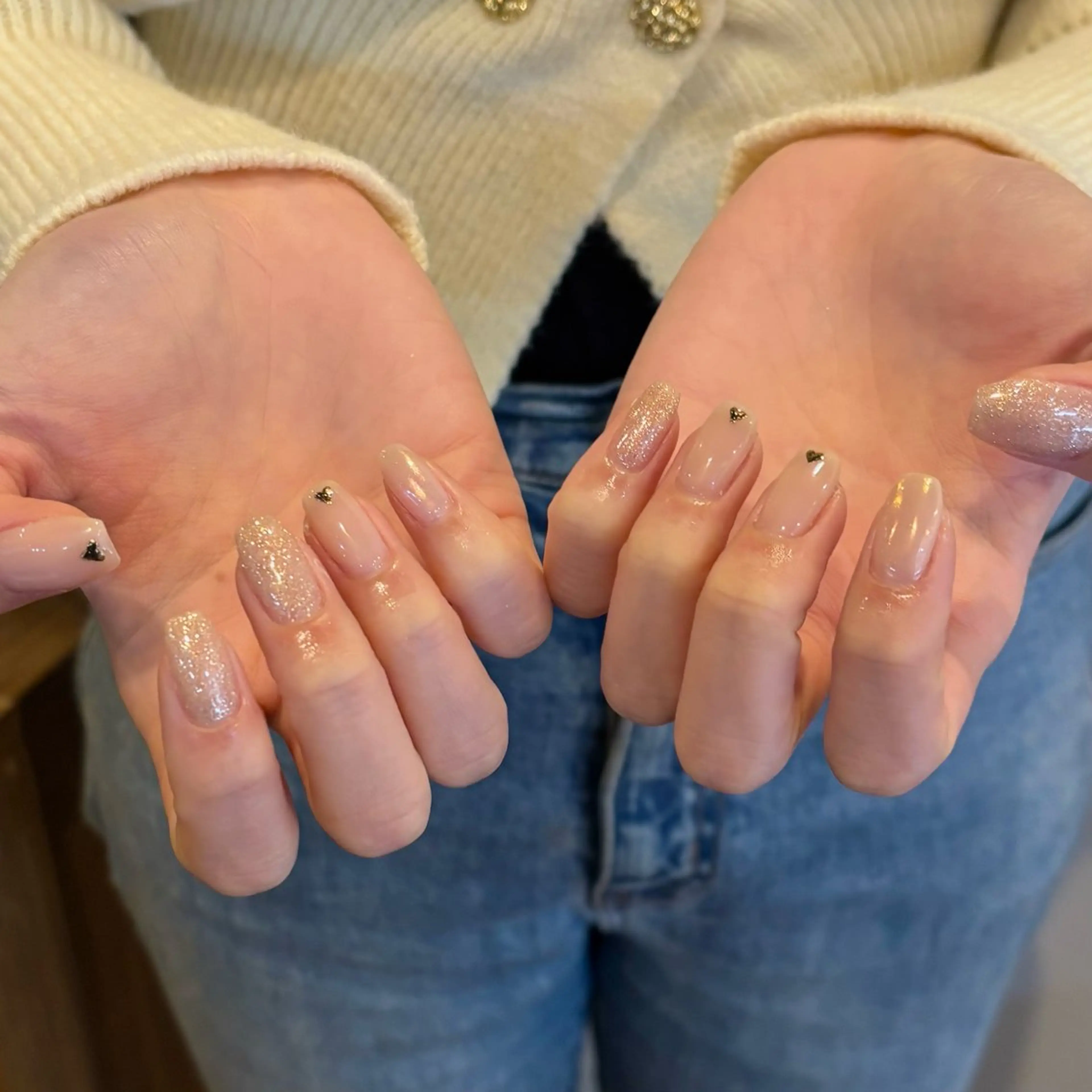 ネイル シンプルネイル ハンドネイル Mネイル久屋店 KOZUEのネイルデザイン