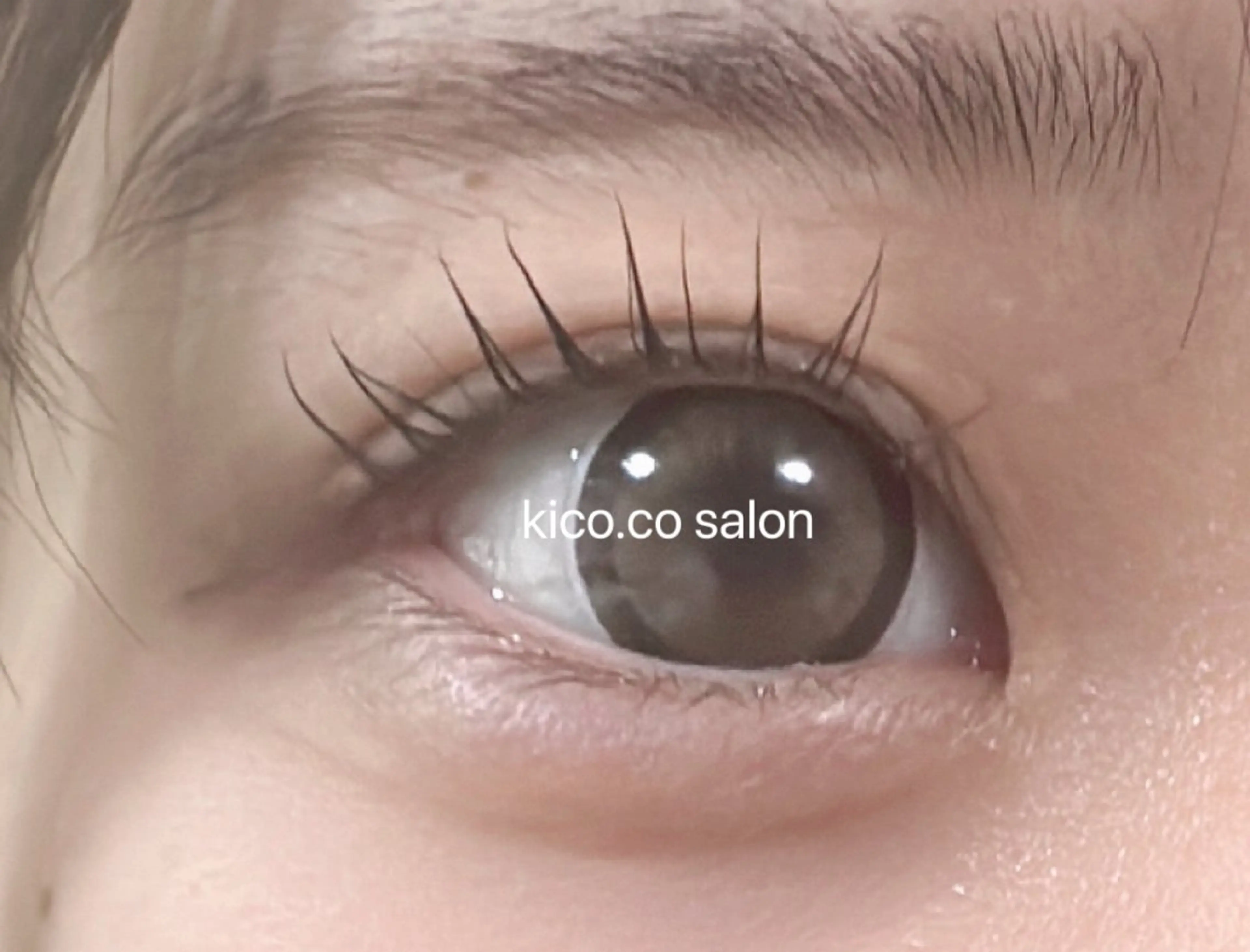 マツエク・マツパ パリジェンヌラッシュリフト kico.co salonのマツエク・マツパデザイン