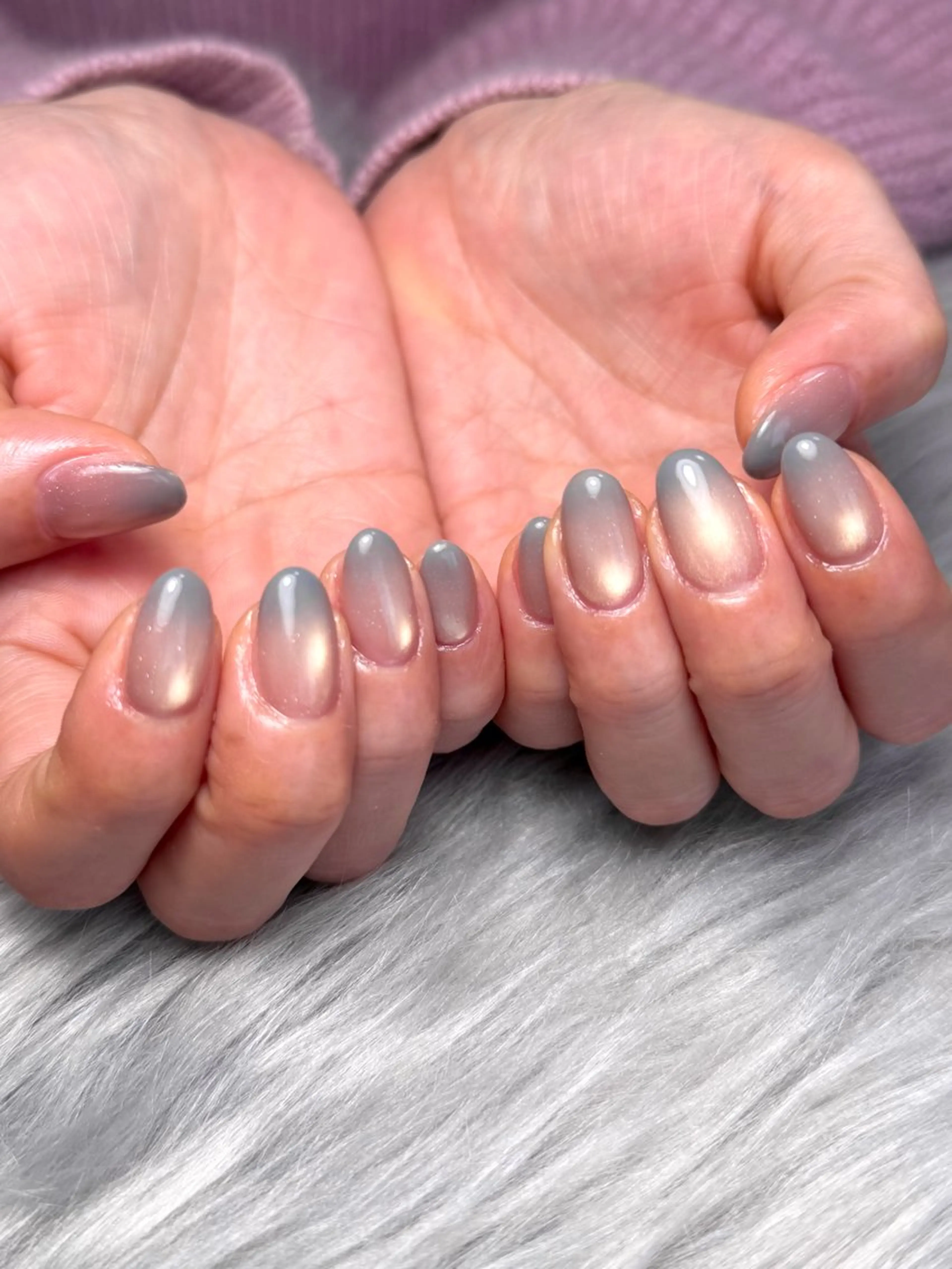 ネイル グラデーション ショートネイル nail by naduのネイルデザイン