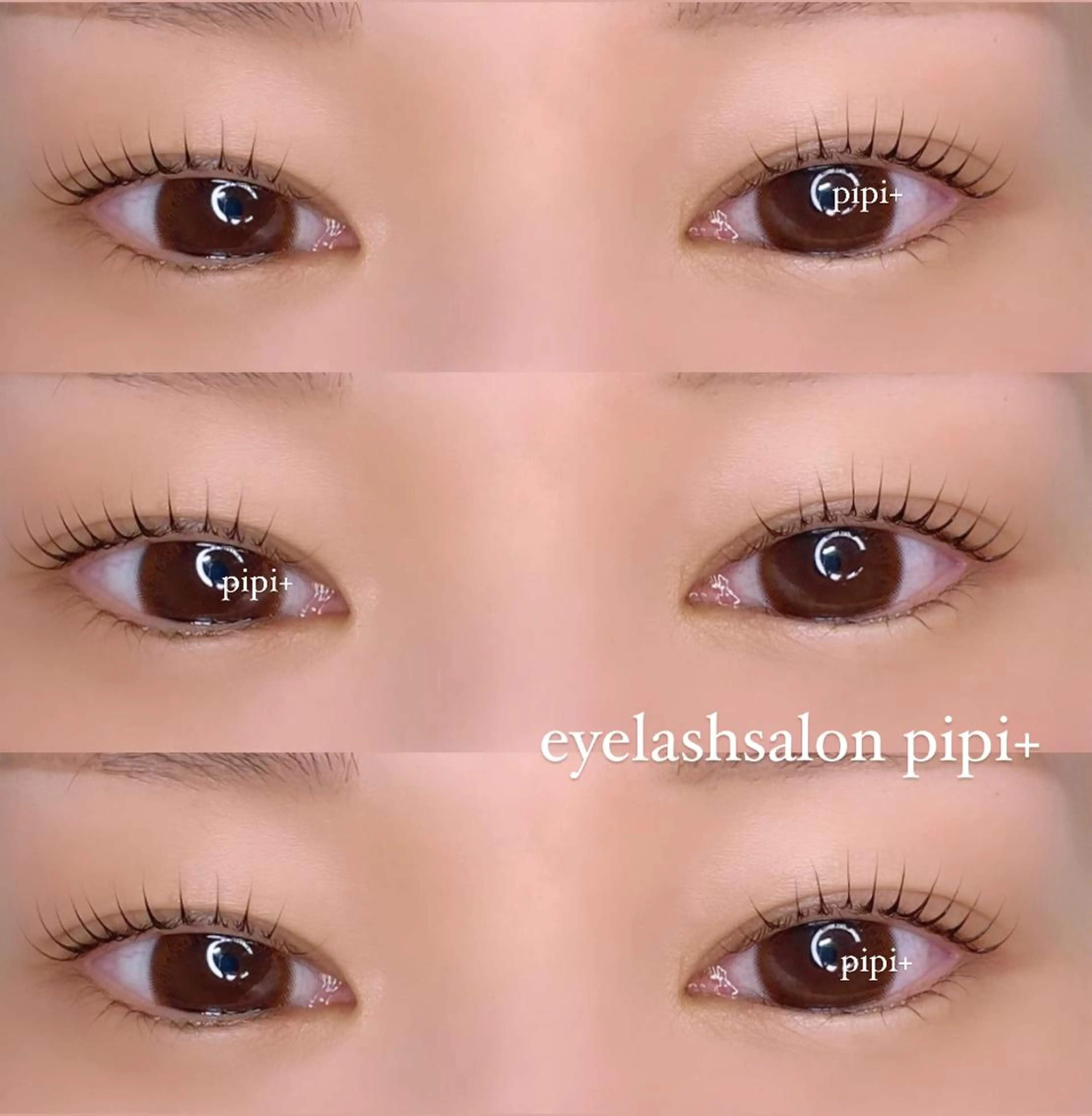 マツエク・マツパ パリジェンヌラッシュリフト マツパ ponopipi 小倉店のマツエク・マツパデザイン