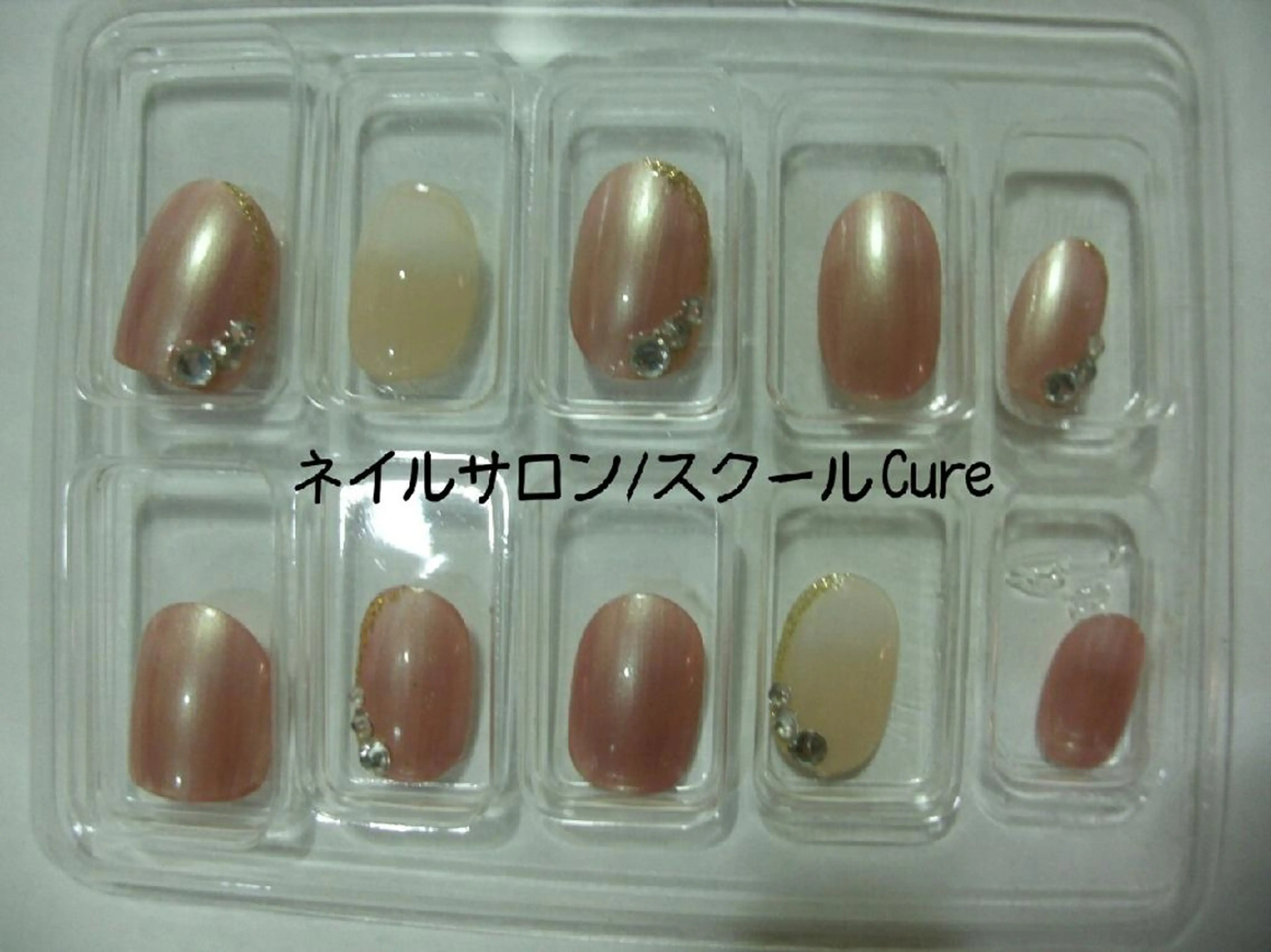 ネイル ネイルチップ ネイルサロン Cureのネイルデザイン