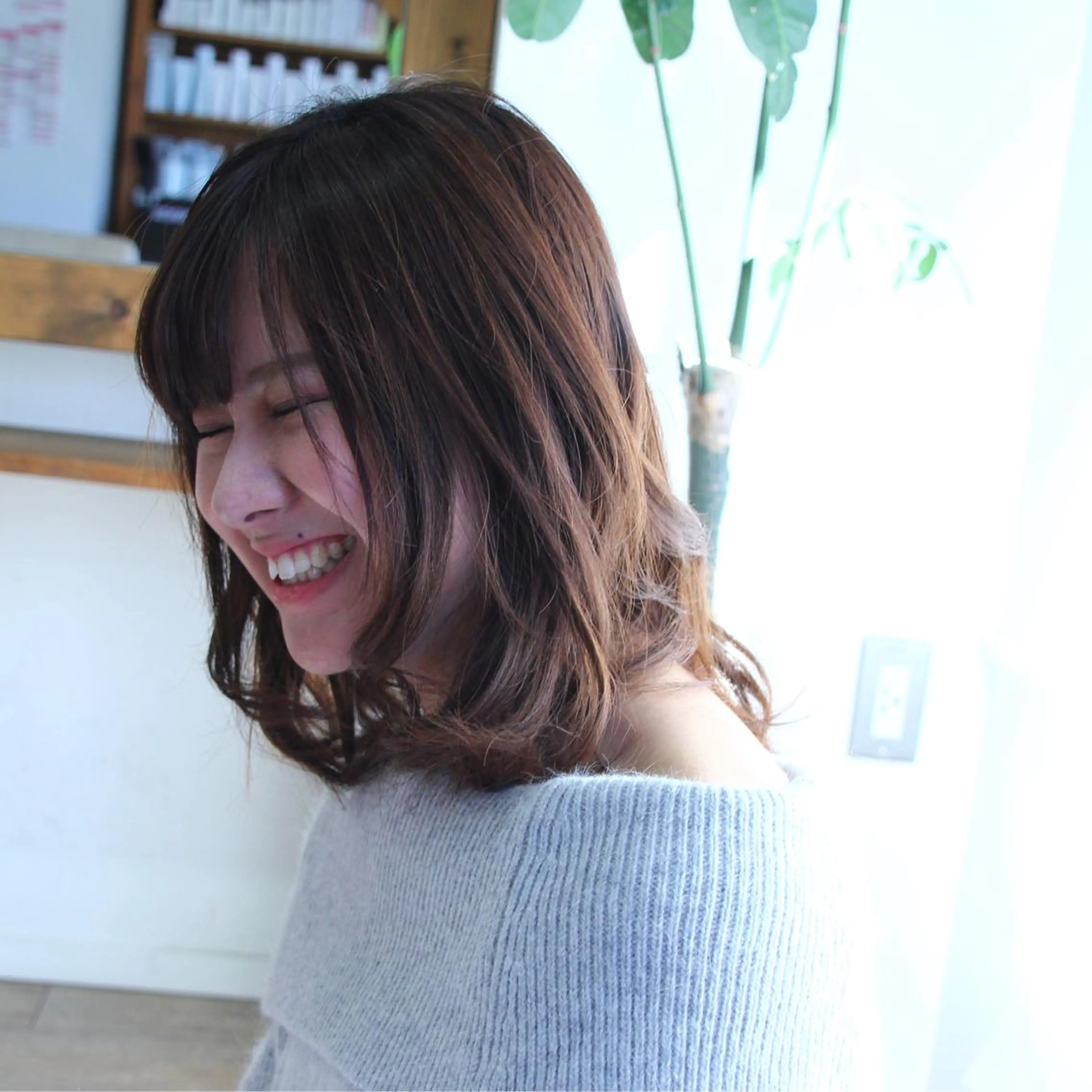 スタイリング簡単♪パーマ&ミニスパトリートメントの写真