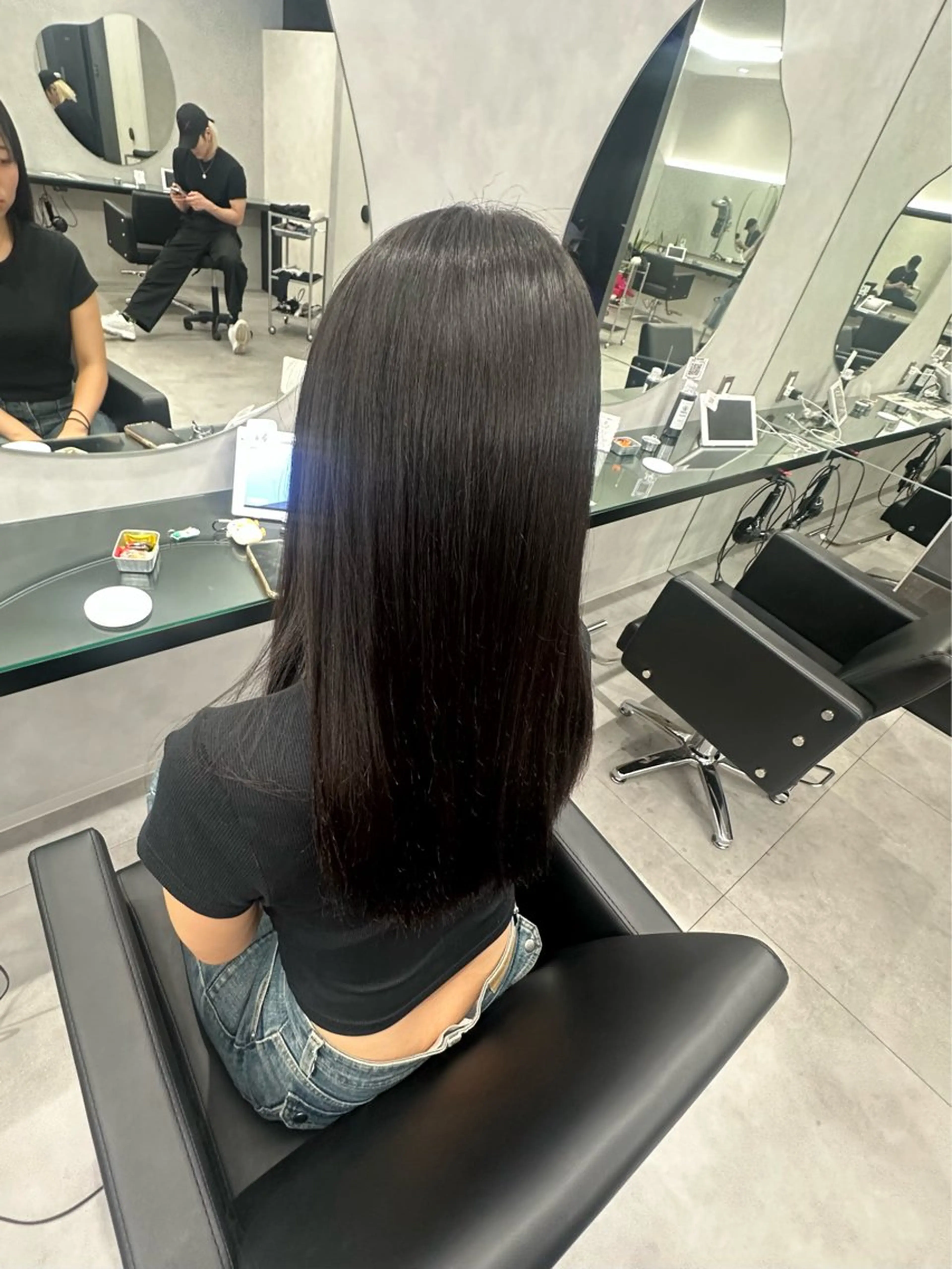 ロング ハイトーン/トレンド 杏🎀ོのヘアスタイル