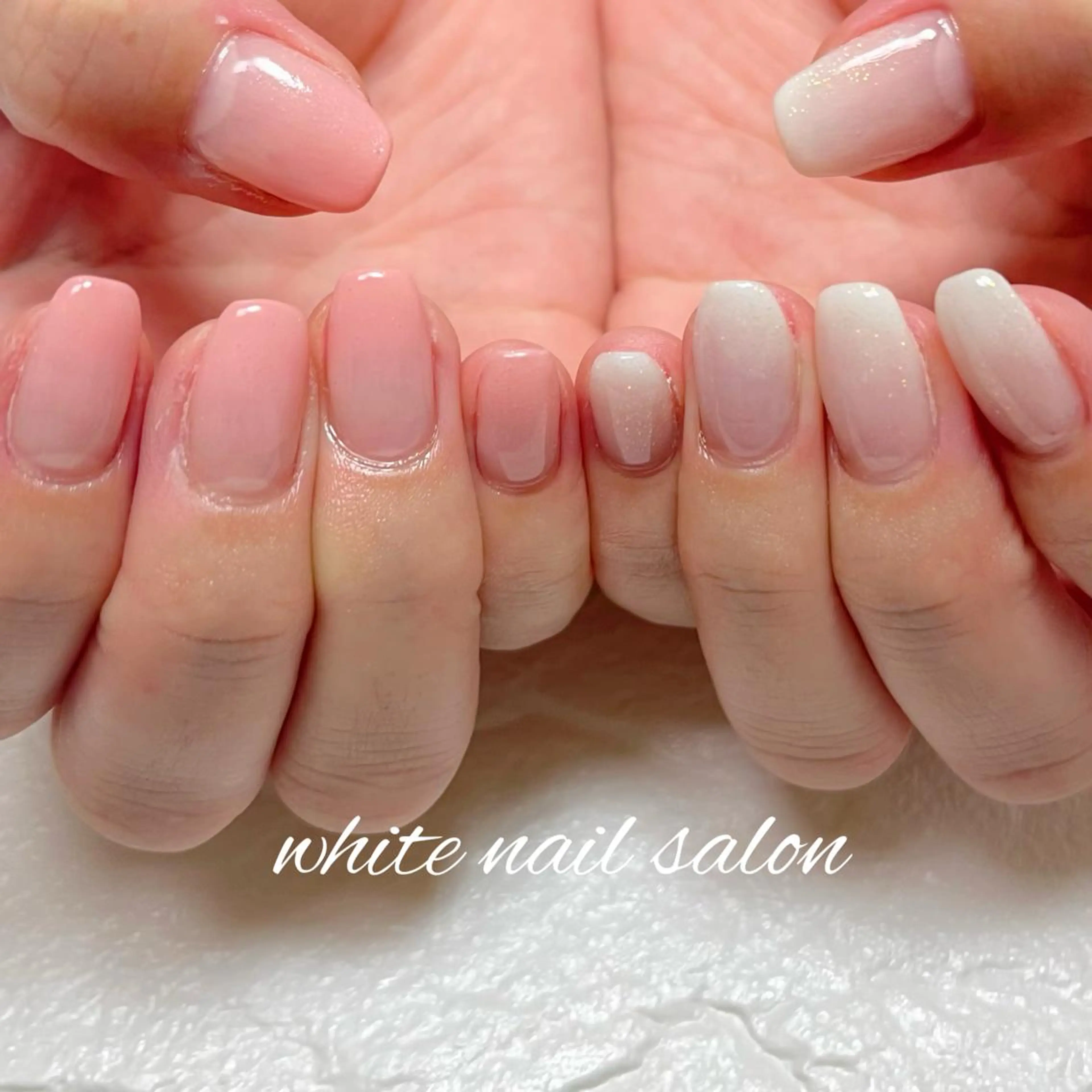 ネイル フットネイル ジェルネイル ハードジェル ラメ(グリッター) 持ち込み white nail salonのネイルデザイン