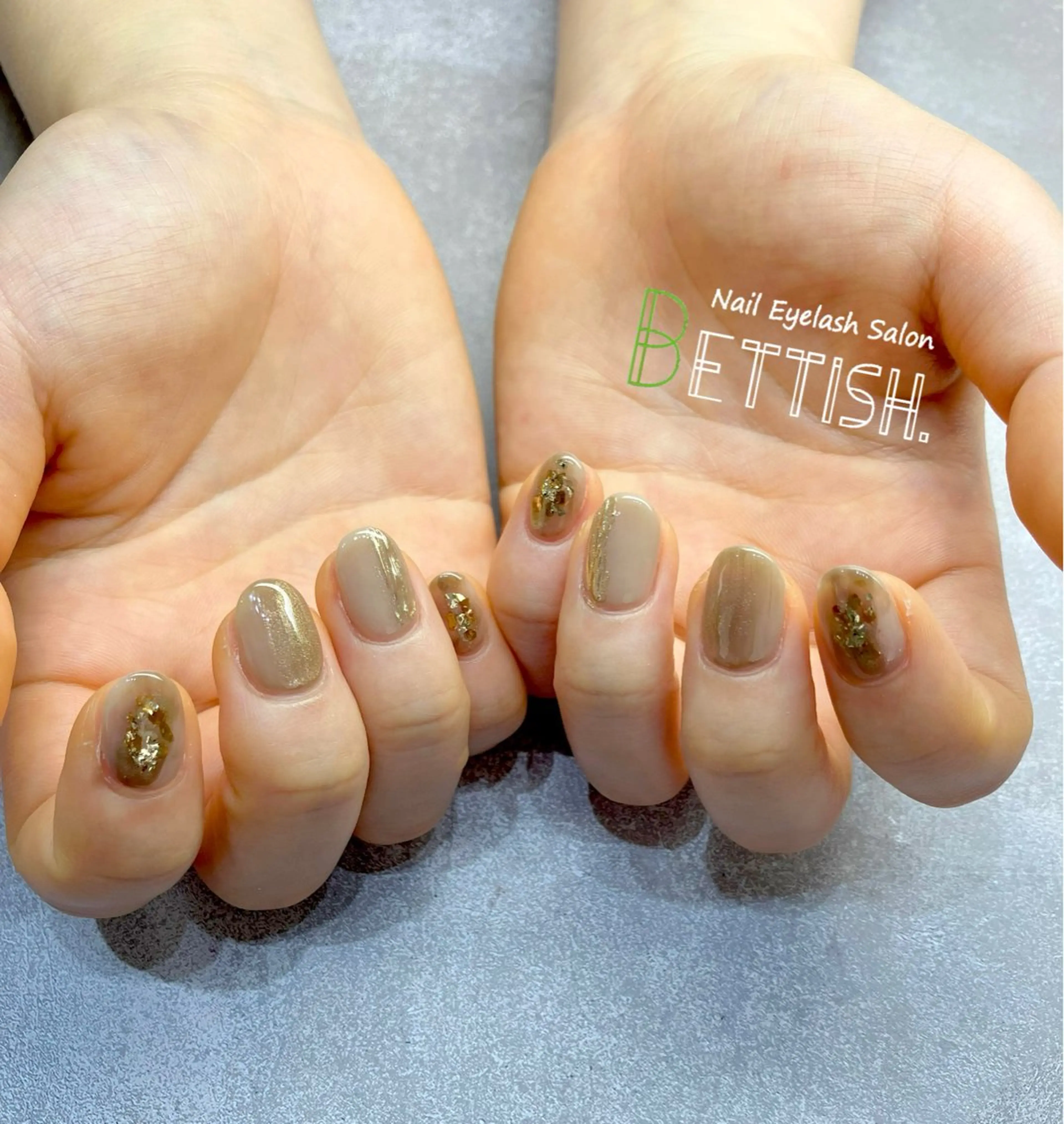ネイル ブラウン BETTISH. KUMIKO☺︎︎のネイルデザイン