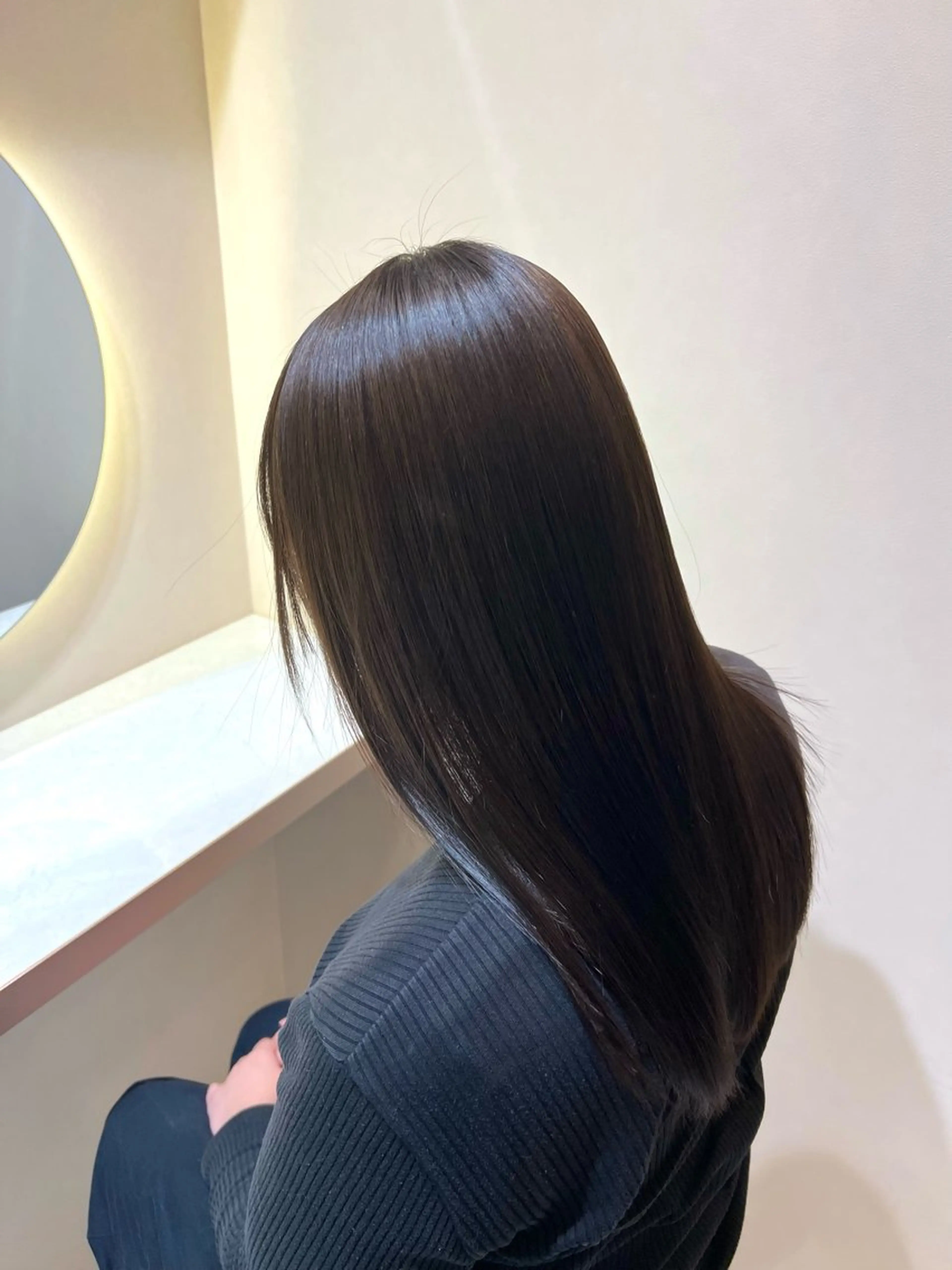 ロング 縮毛矯正特化❄️ Ibuki/東陽町のヘアスタイル