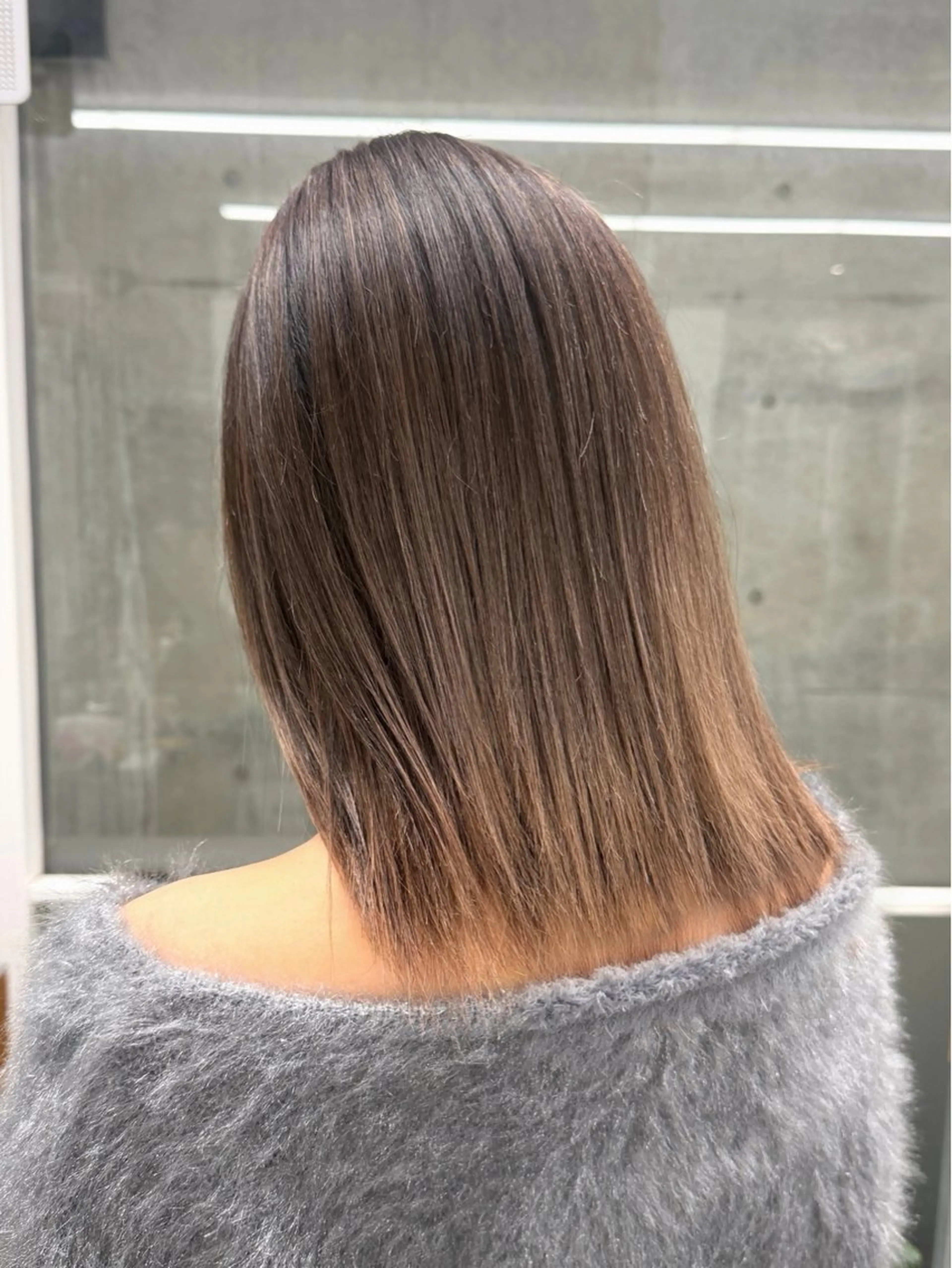 カラー ヘアカラー トリートメント Kotoko🖤/海 外/バレイヤージュのヘアスタイル