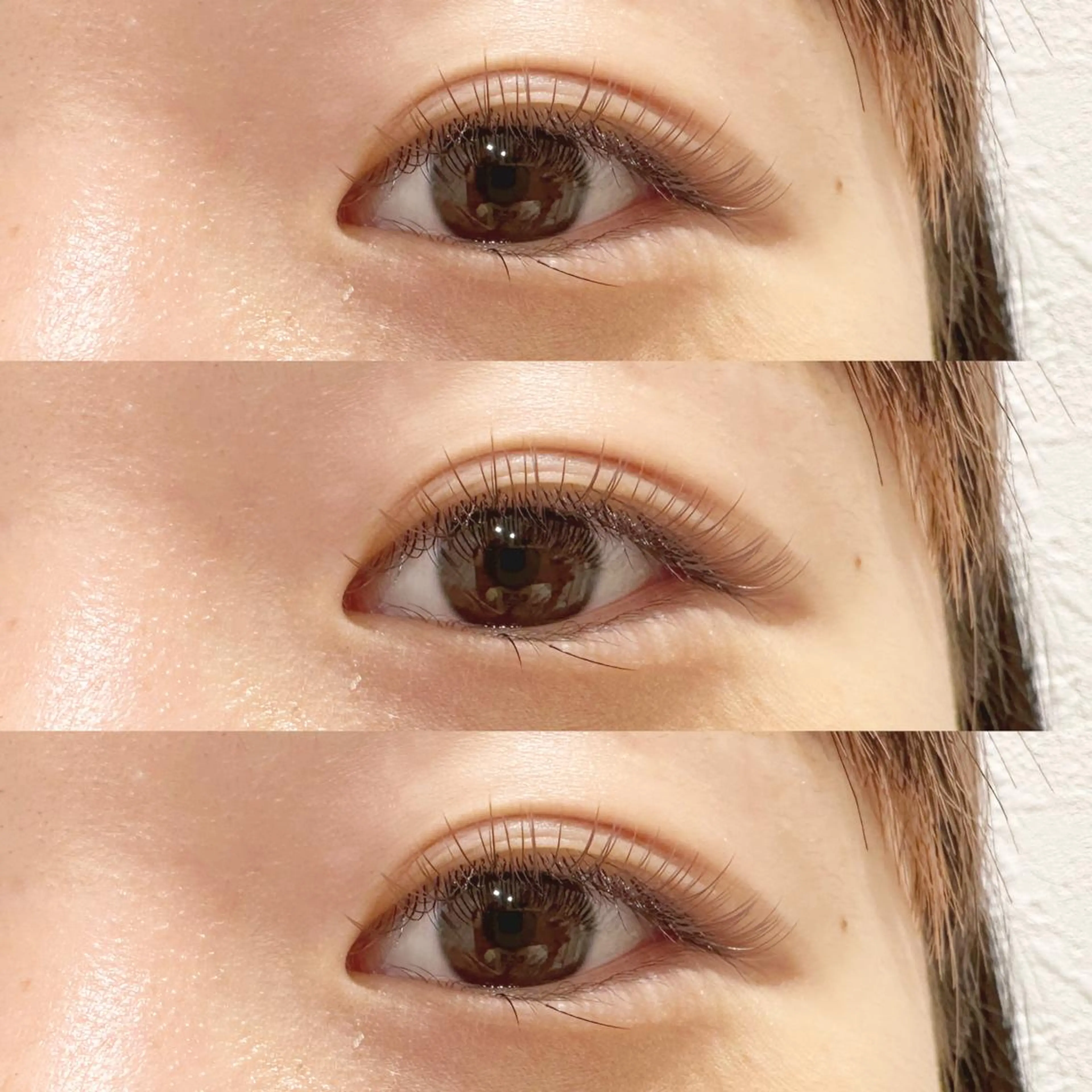 マツエク・マツパ カラーマツエク フラットラッシュ ナチュラル マツエク charmeis所属・. mihoのマツエク・マツパデザイン