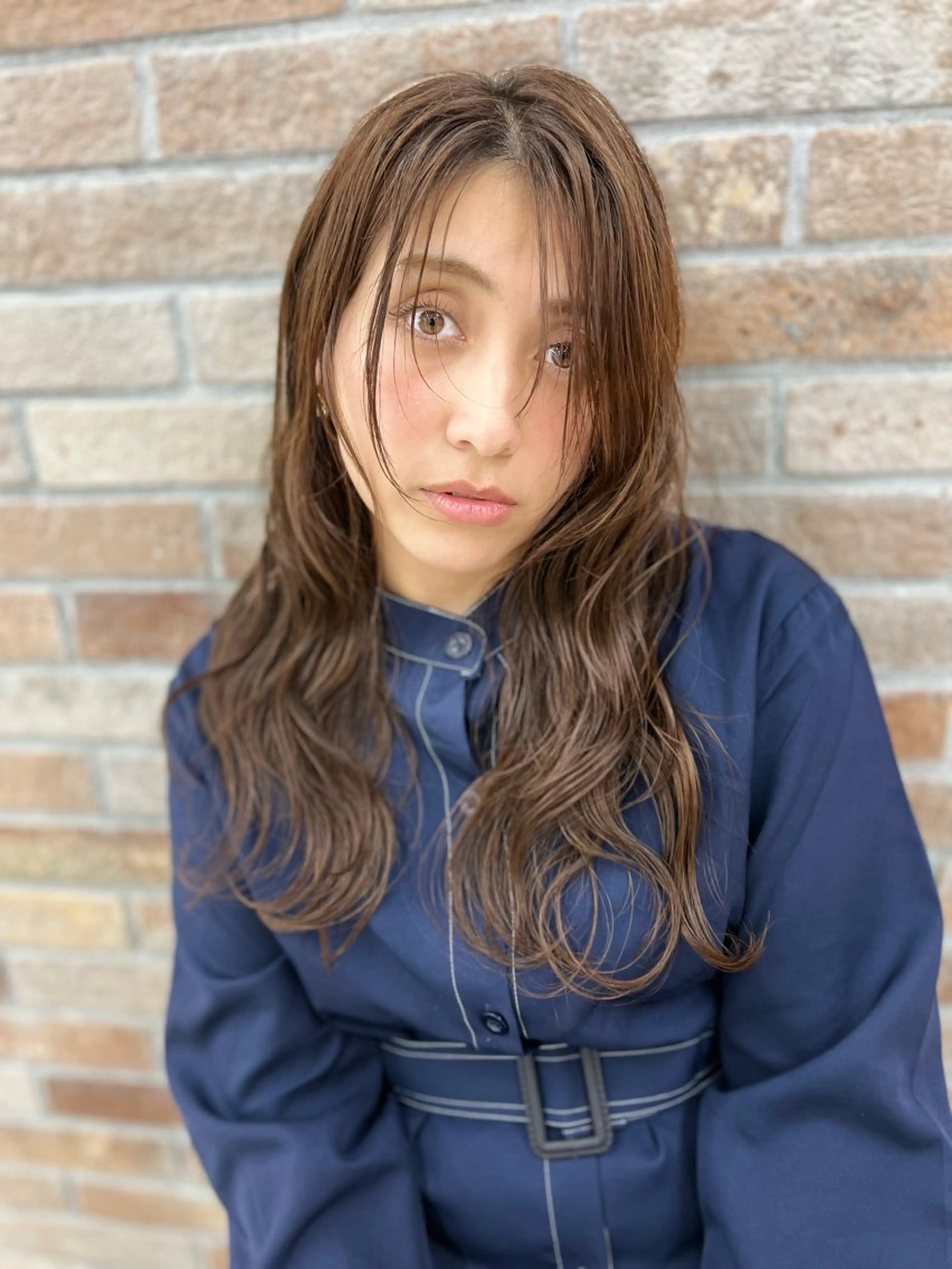 セミロング 黒川 真伍のヘアスタイル