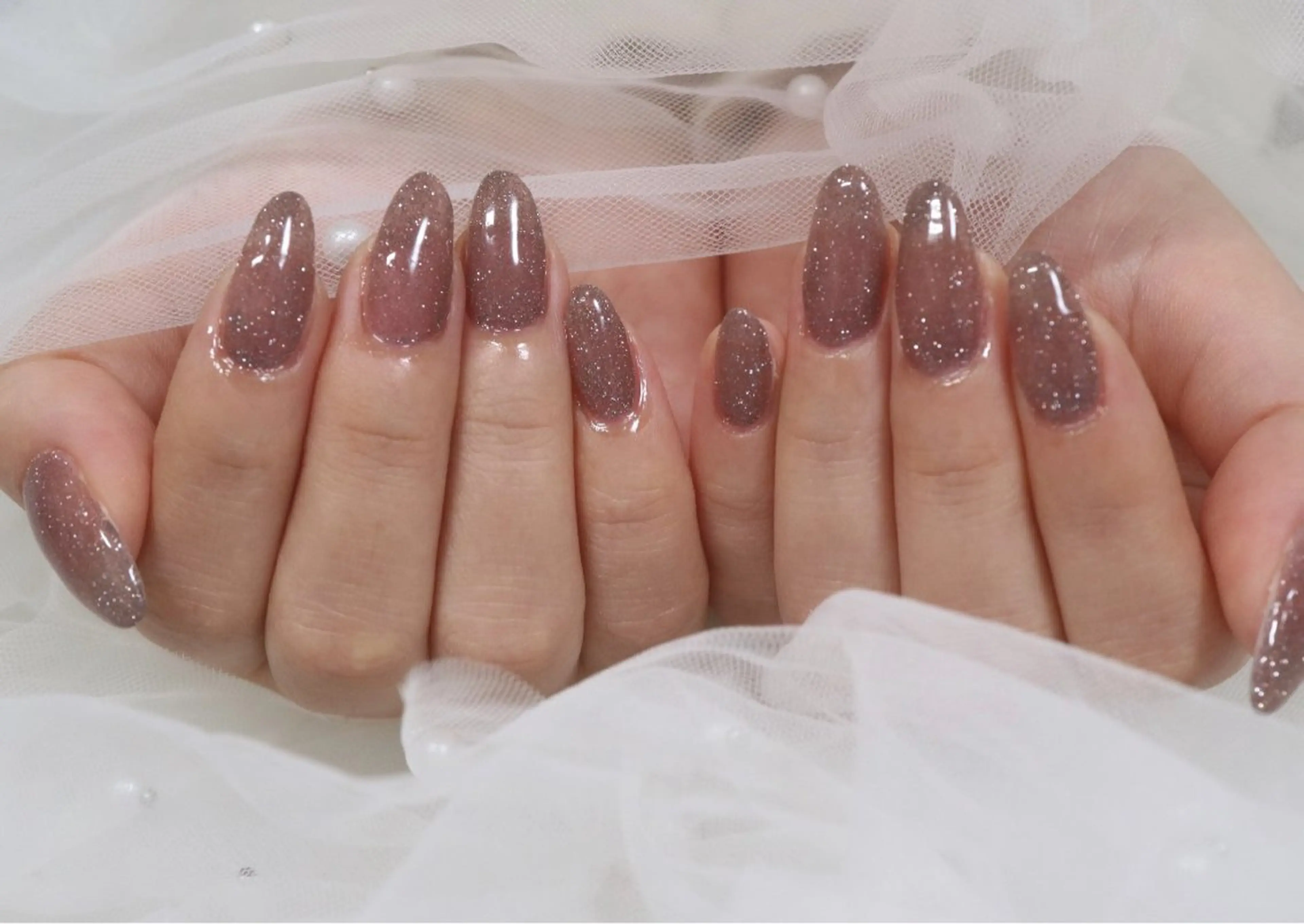 【オフ無し】キラキラ好きなら✨フラッシュワンカラー💖✨パラジェル変更可の写真