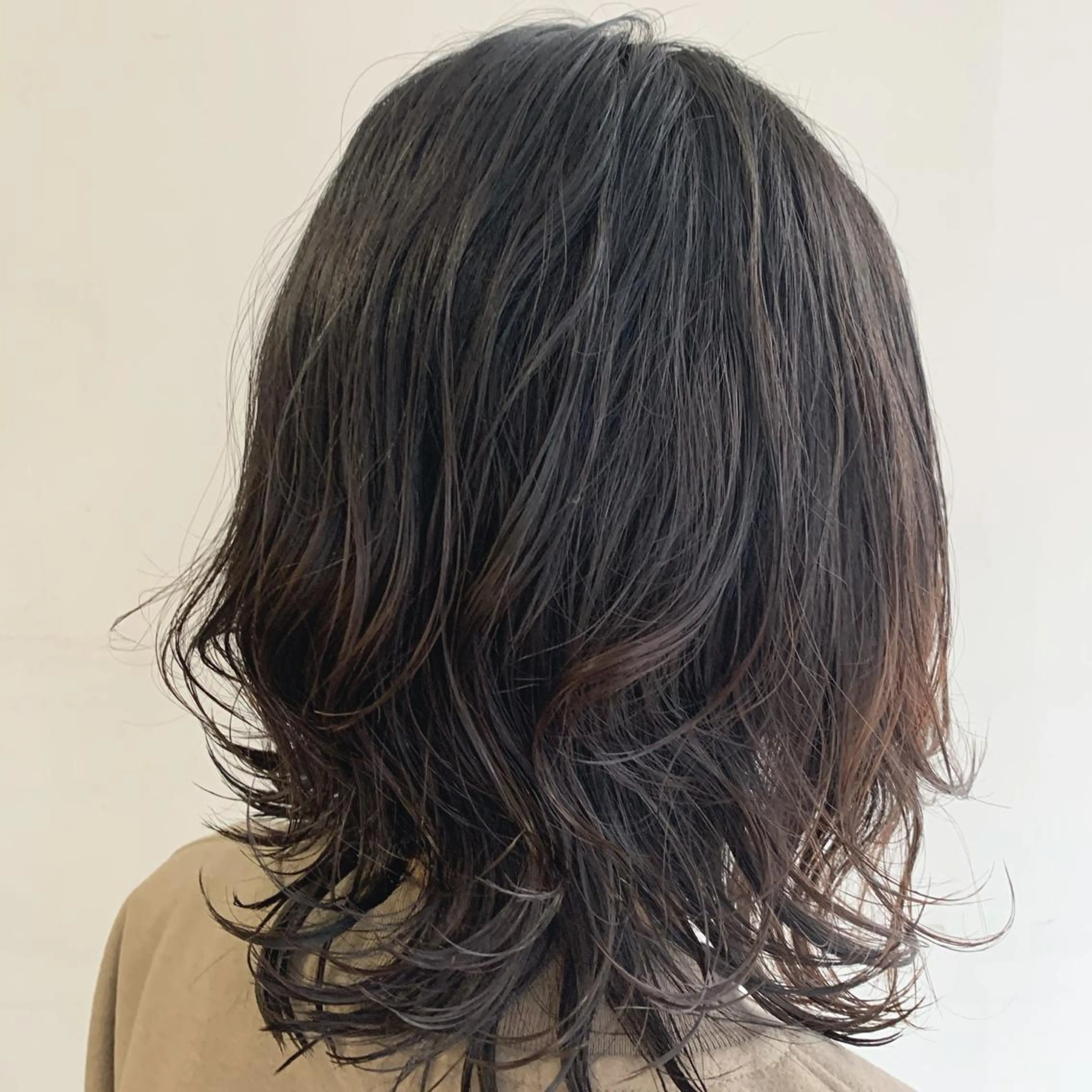 ミディアム パーマ ヘアアレンジ ◎モチマル チアキ◎のヘアスタイル