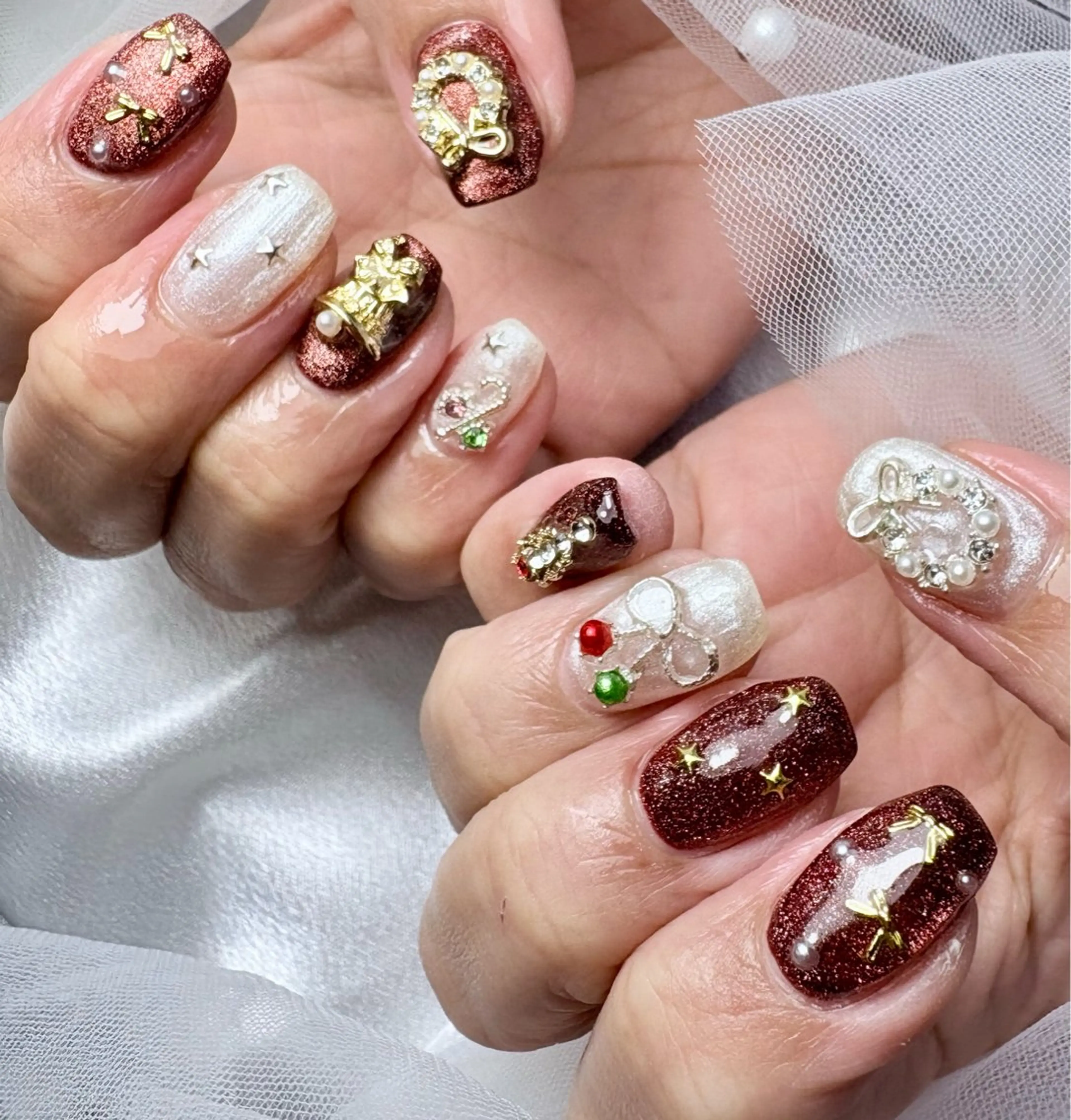 ネイル ハンドネイル 山科駅徒歩3分❣️ 代表　紗恵子のネイルデザイン