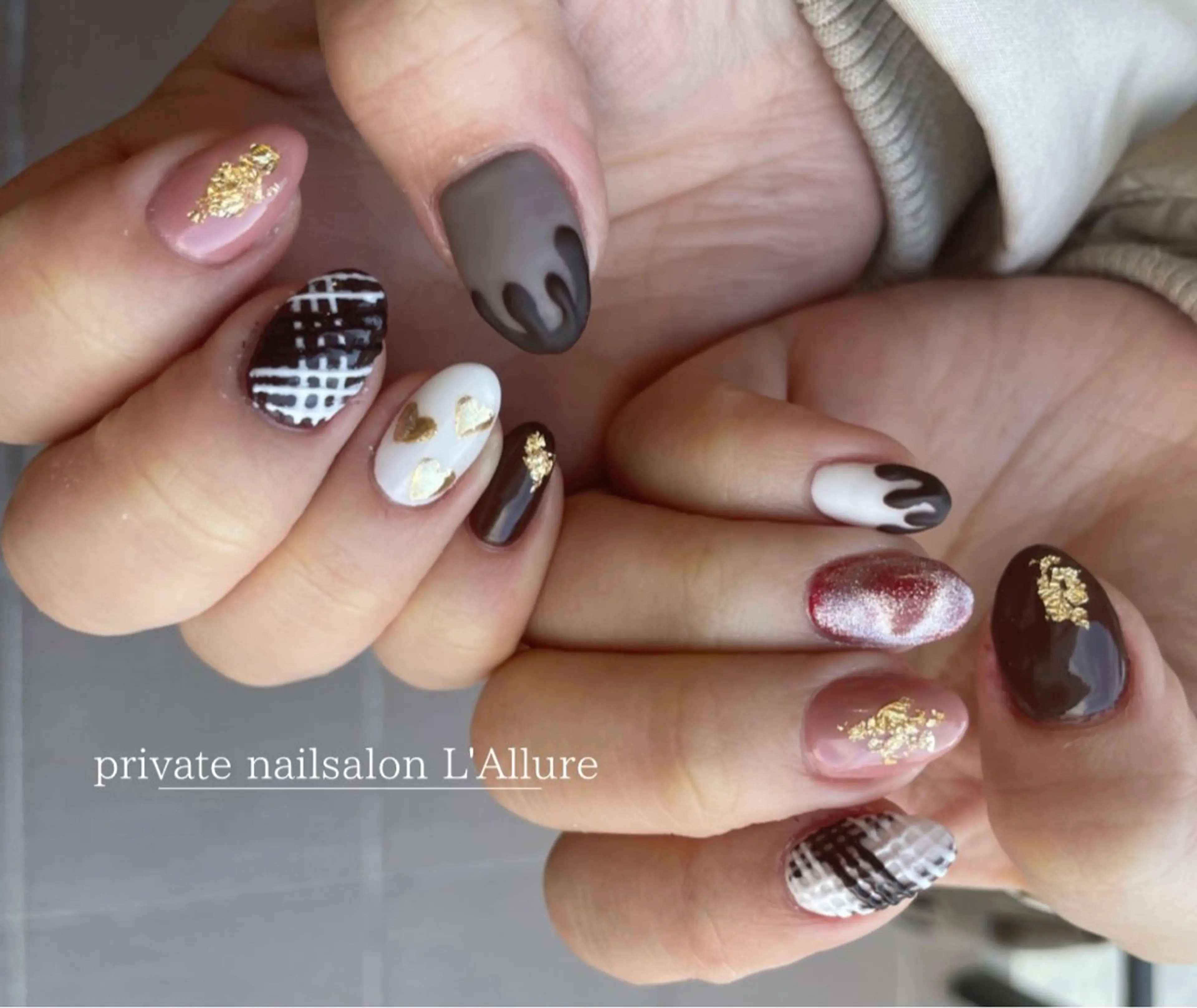 ネイル ハンドネイル nailsalon -L'Allure-のネイルデザイン