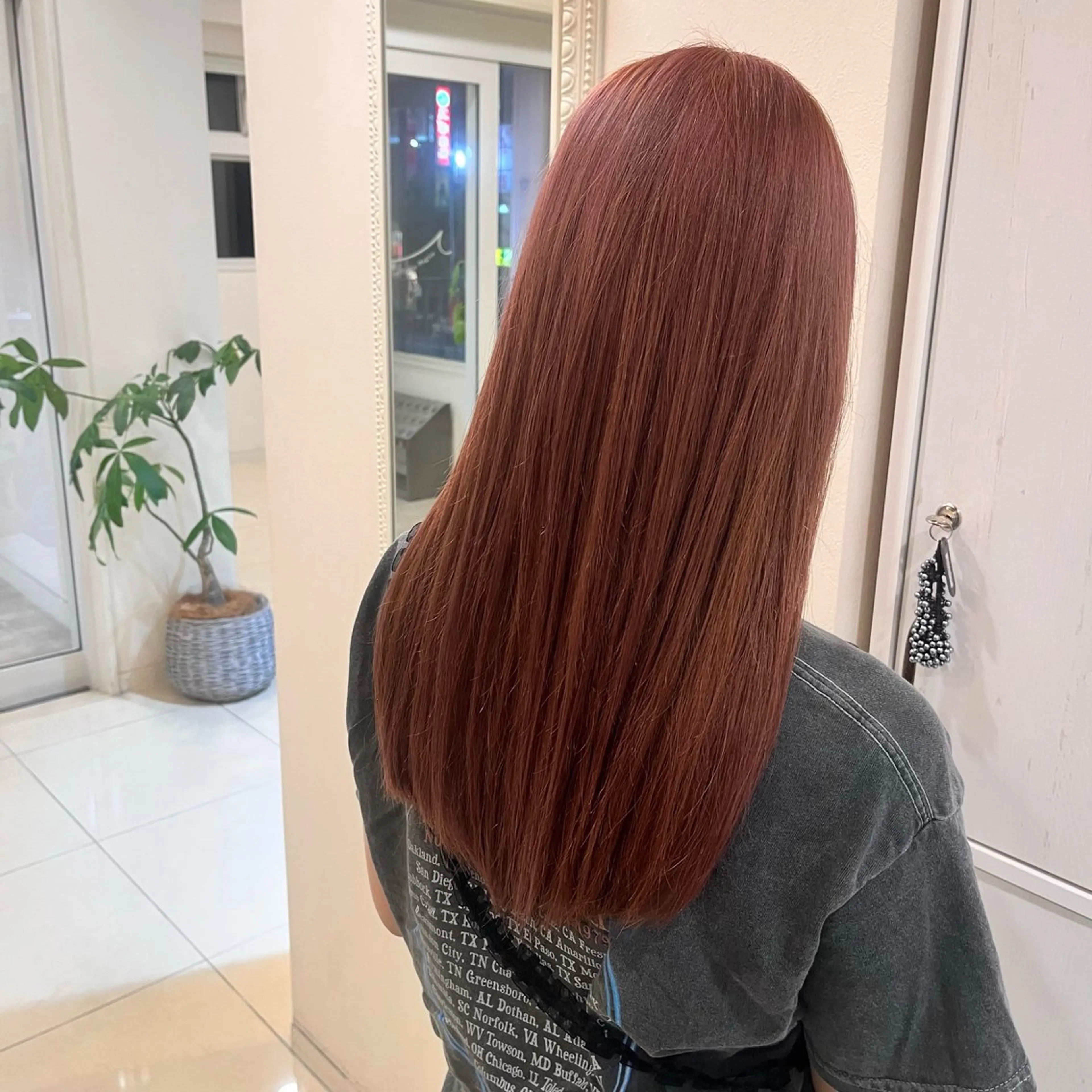 暖色ワンカラー🩷❤️🧡の写真