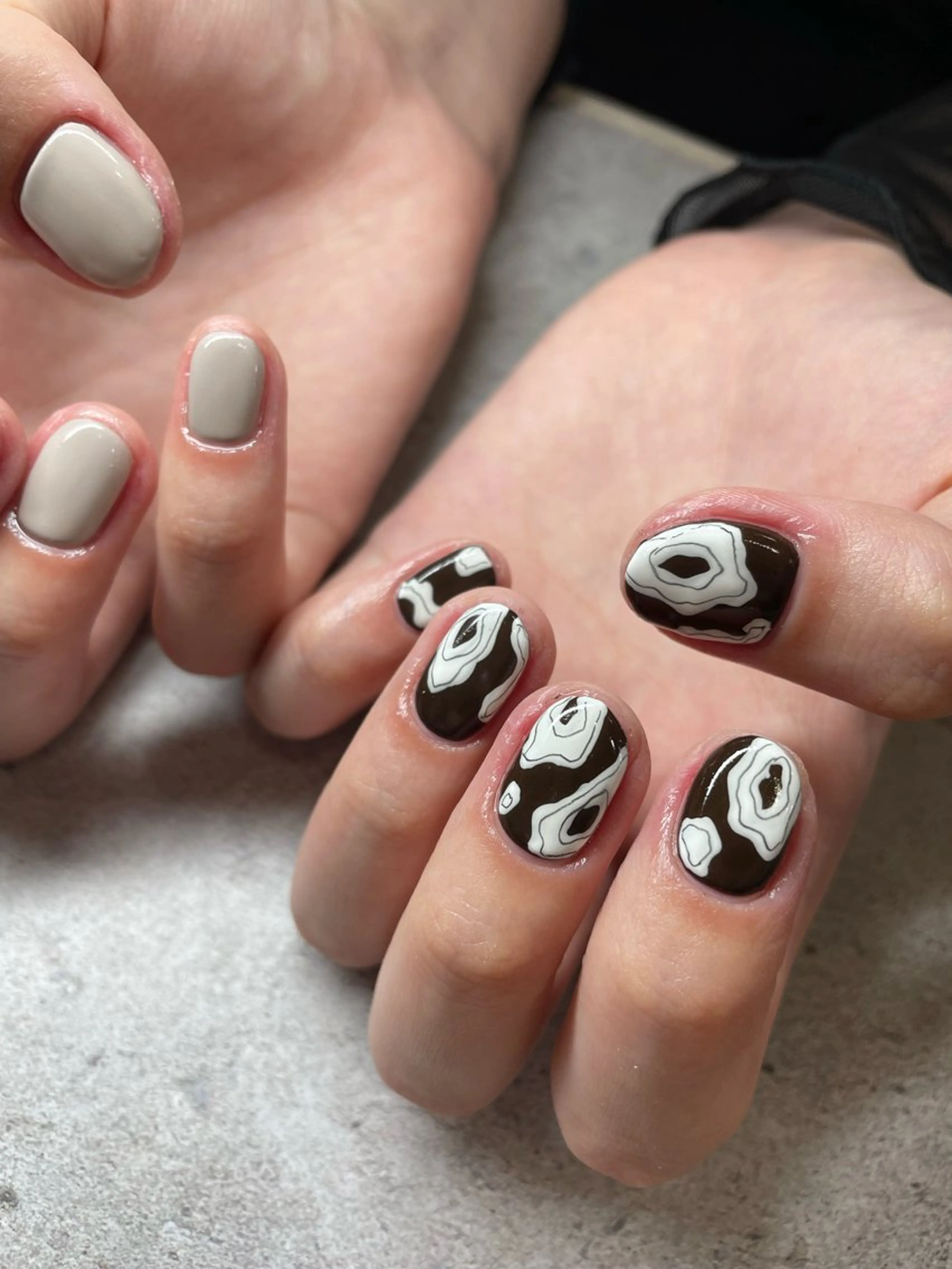 ネイル ハンドネイル フットネイル 🌕akuri🌖 渋谷/nuanceのネイルデザイン