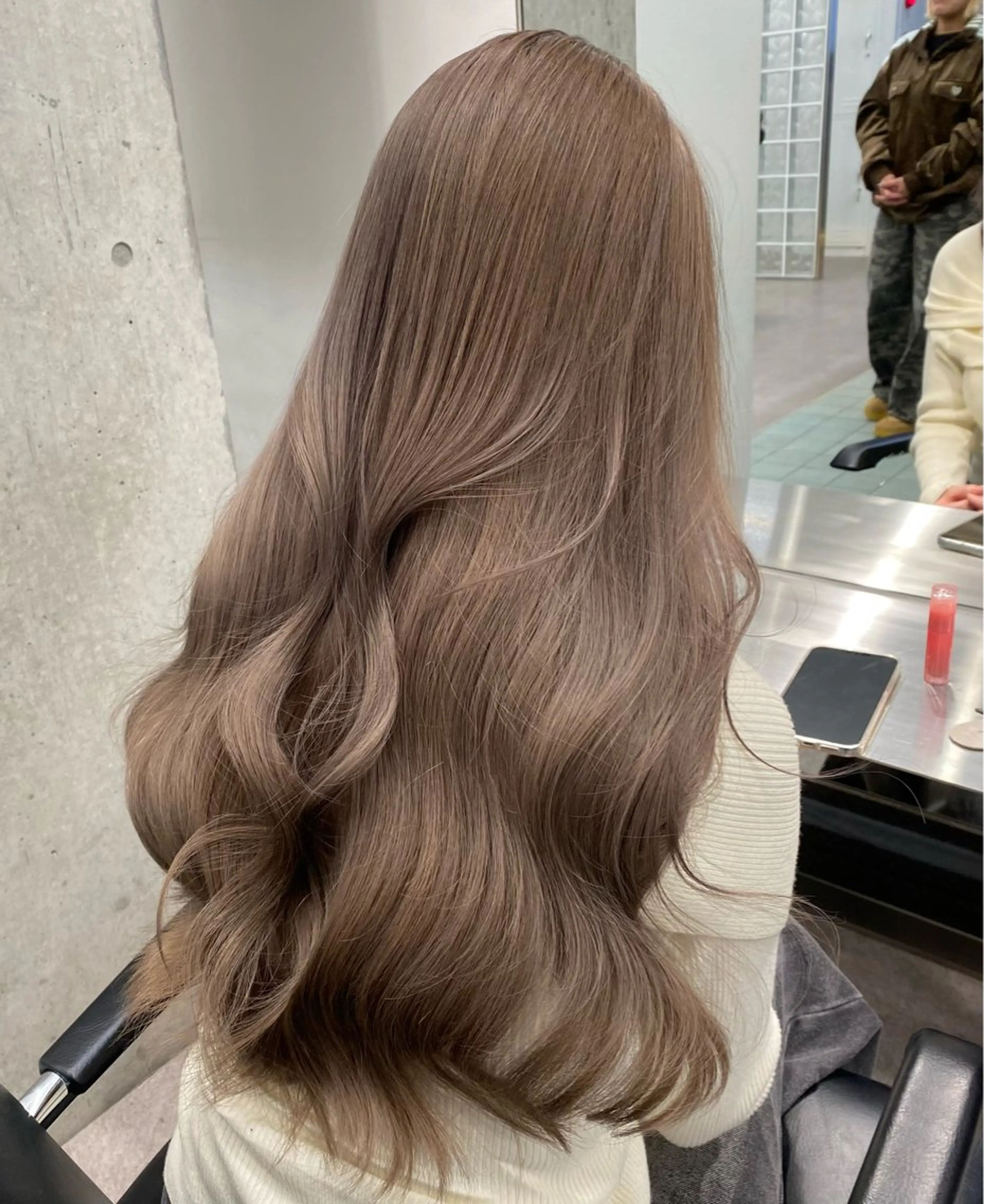 ロング カラー ヘアアレンジ ブリーチカラー💫 Miku🫶🏻のヘアスタイル