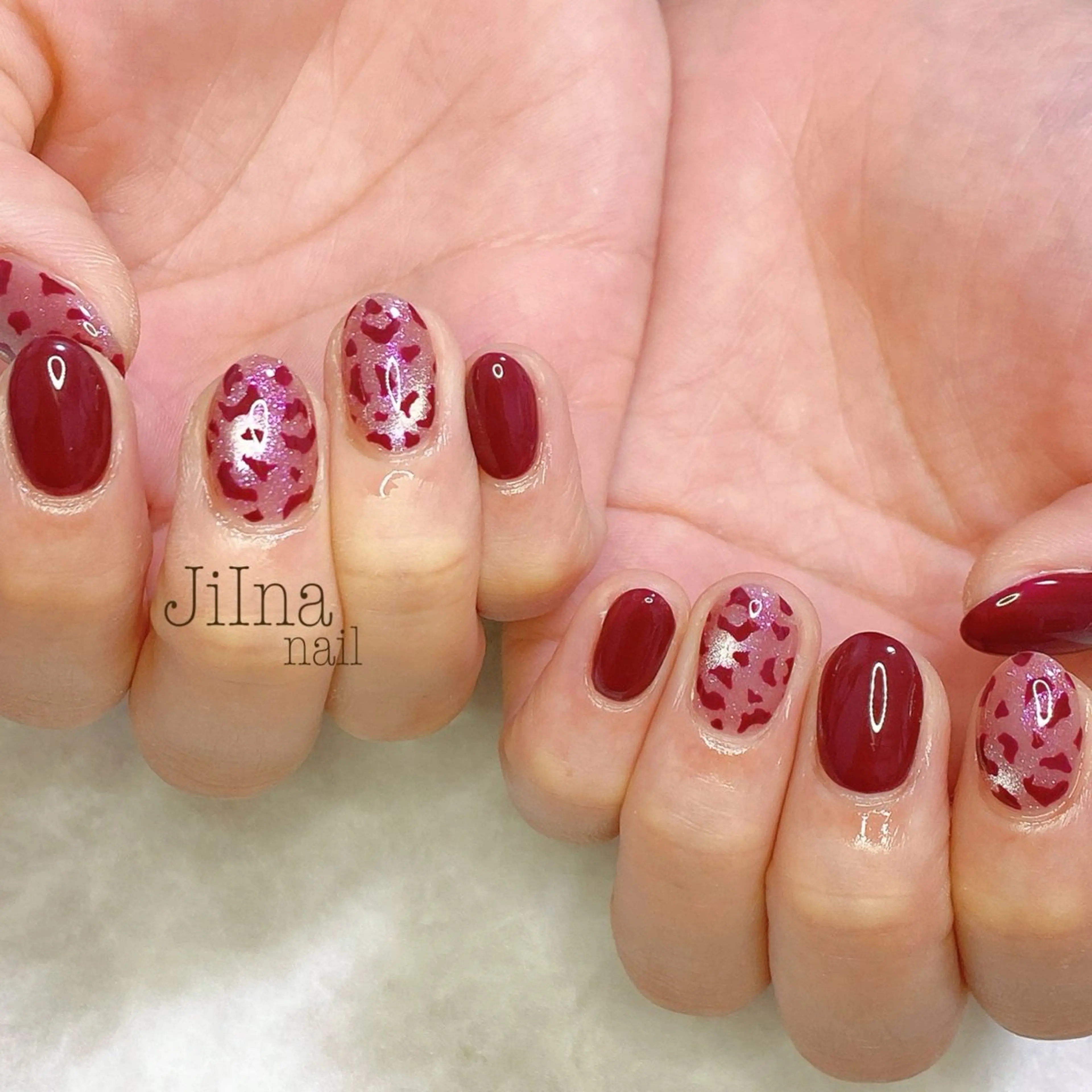 ネイル 持ち込み JiIna nailのネイルデザイン